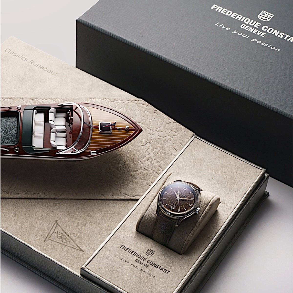 Frederique Constant Classics Runabout Automatic GMT FC-350RBR5B6