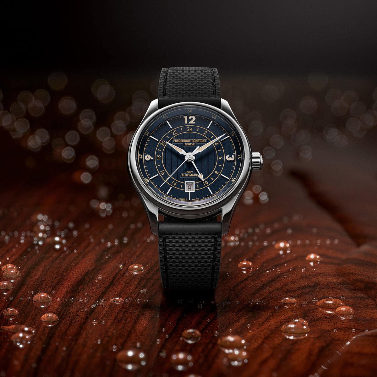 Frederique Constant Classics Runabout Automatic GMT FC-350RN5B6