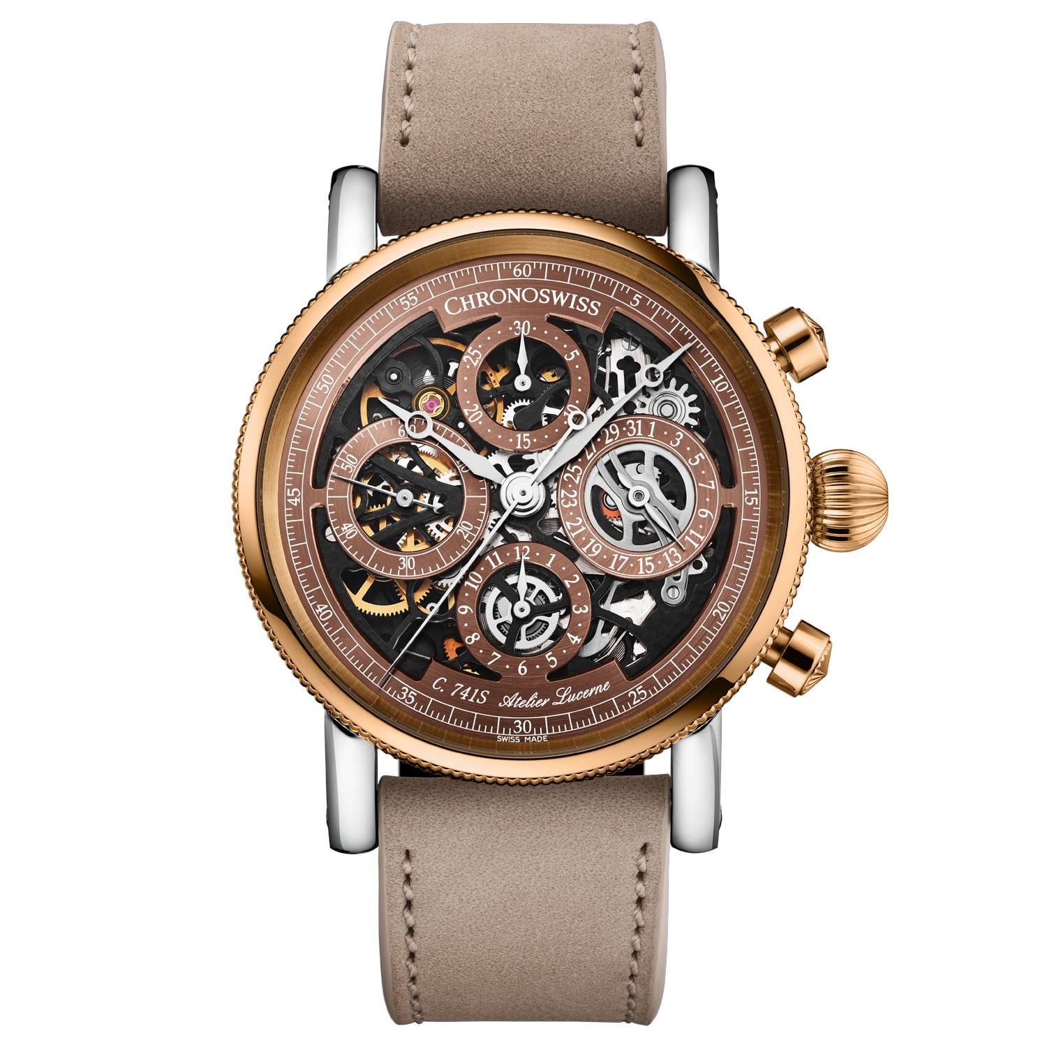 Chronoswiss Opus Chronograph Dakar Sundown CH-7522.1S-BR