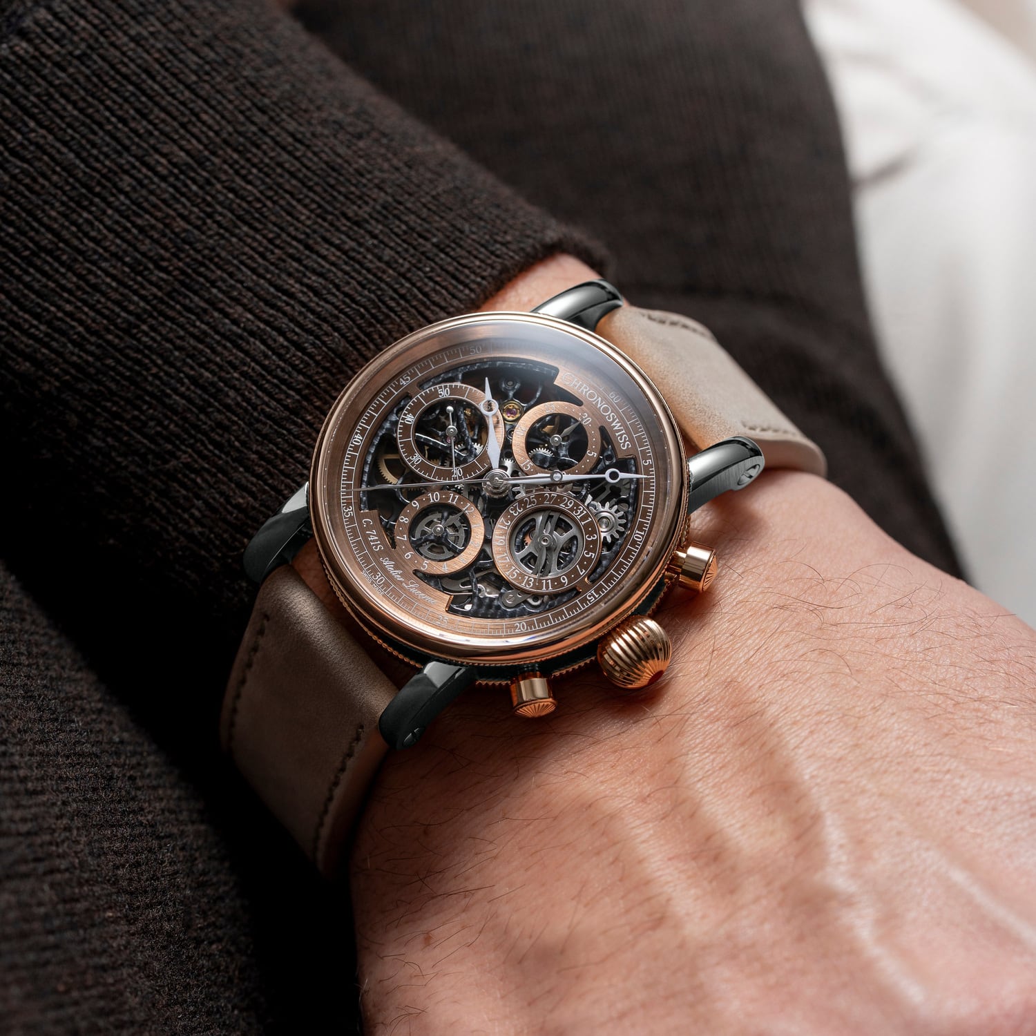 Chronoswiss Opus Chronograph Dakar Sundown CH-7522.1S-BR