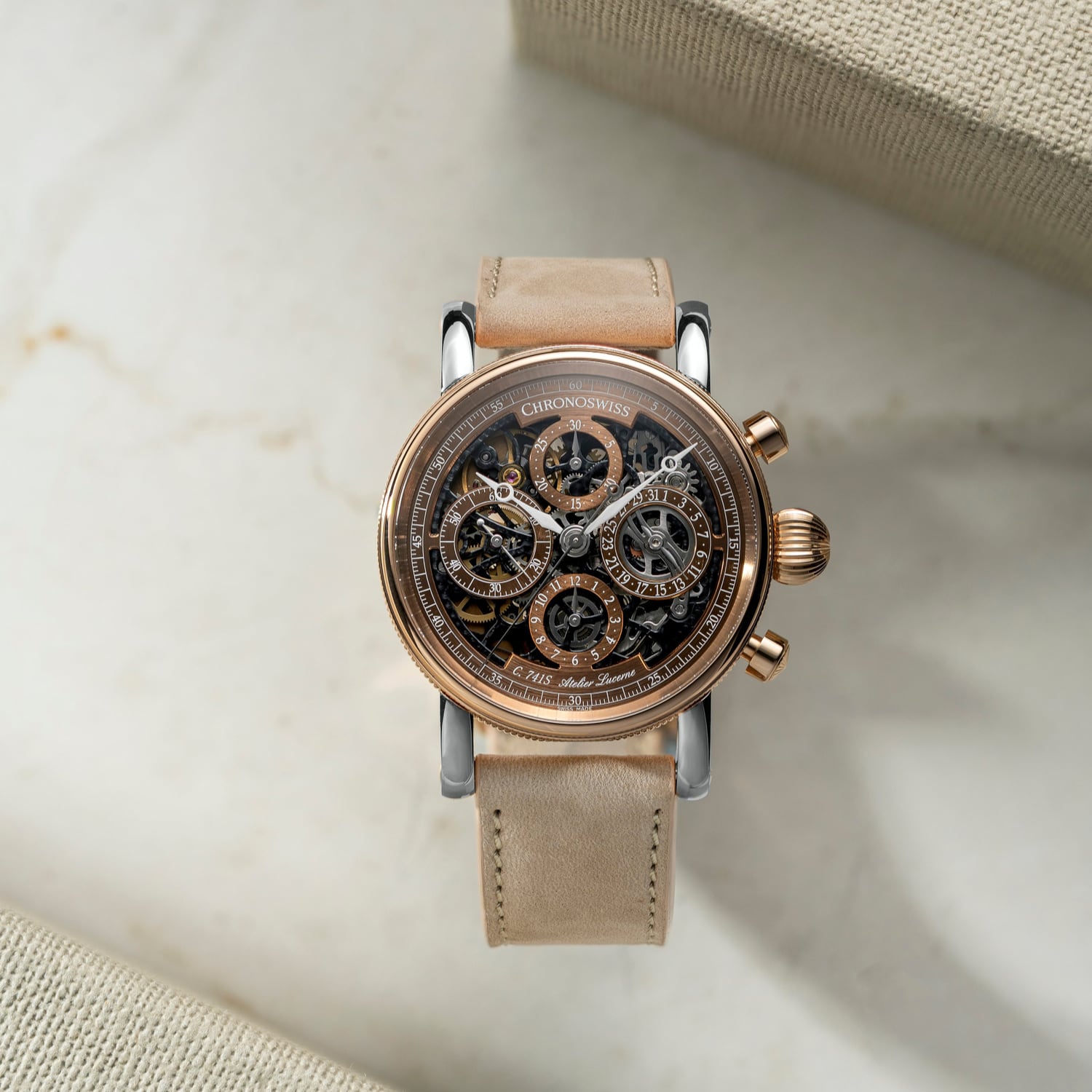 Chronoswiss Opus Chronograph Dakar Sundown CH-7522.1S-BR