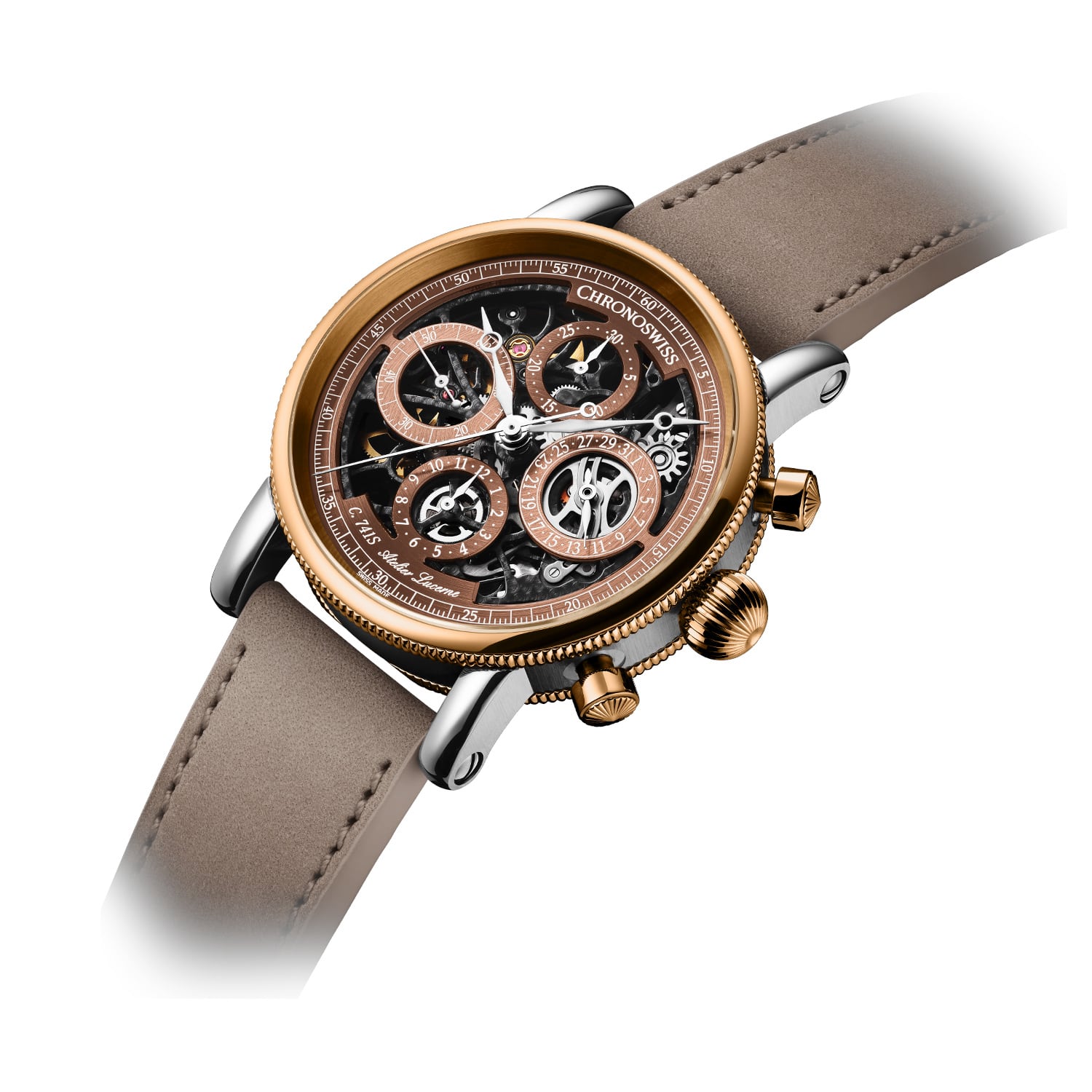 Chronoswiss Opus Chronograph Dakar Sundown CH-7522.1S-BR