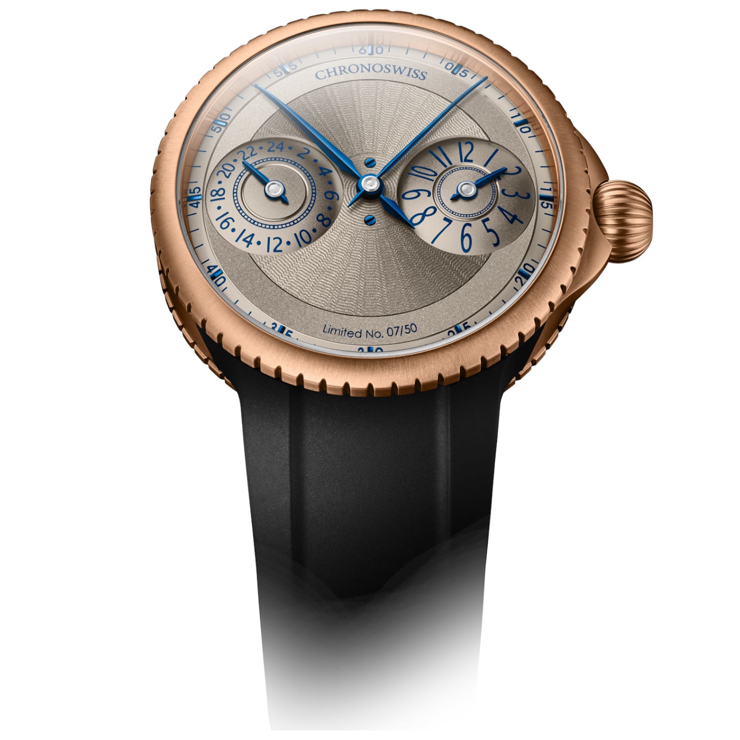 Chronoswiss Pulse GMT Frosted Guilloché Gold CH-4221RM-GR