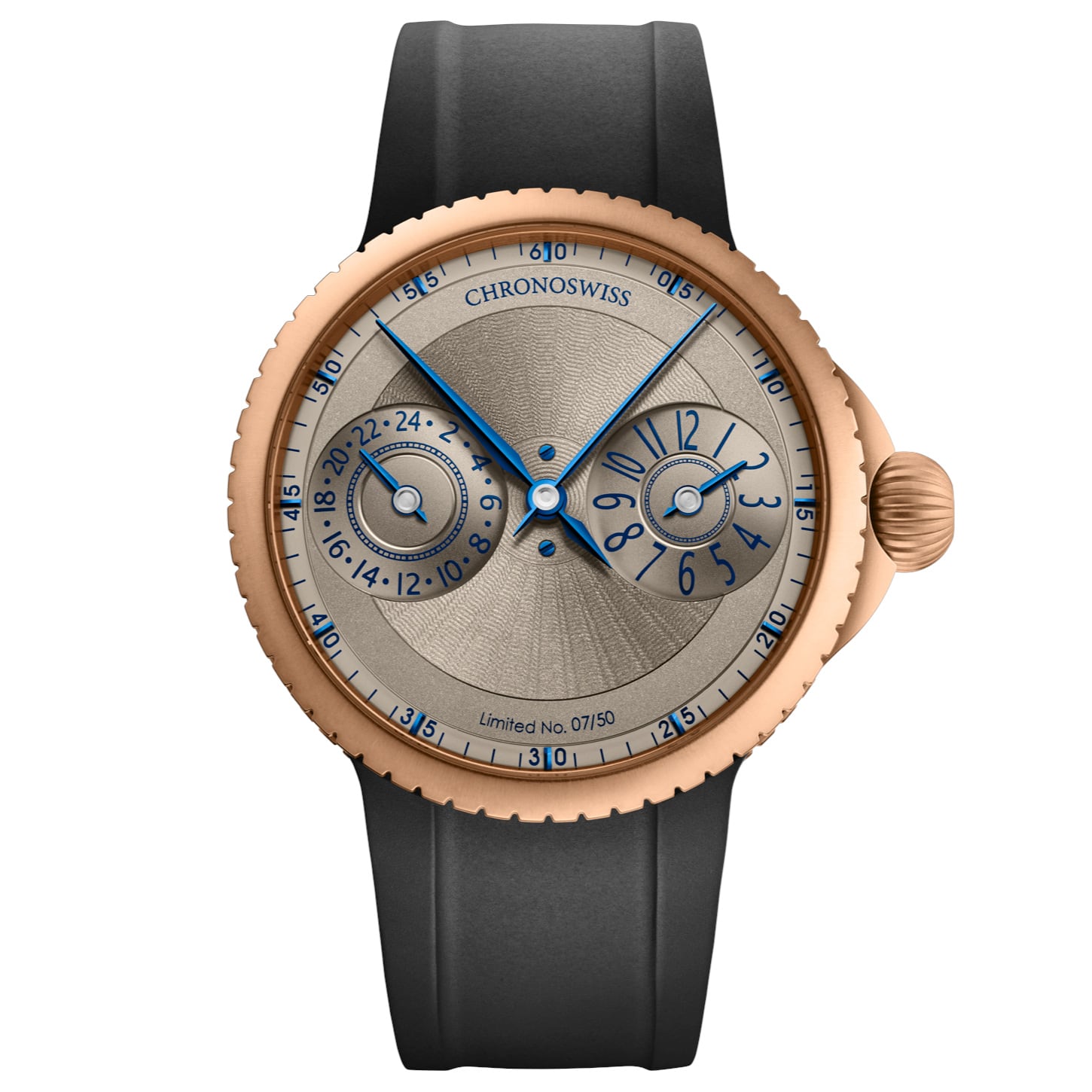 Chronoswiss Pulse GMT Frosted Guilloché Gold CH-4221RM-GR