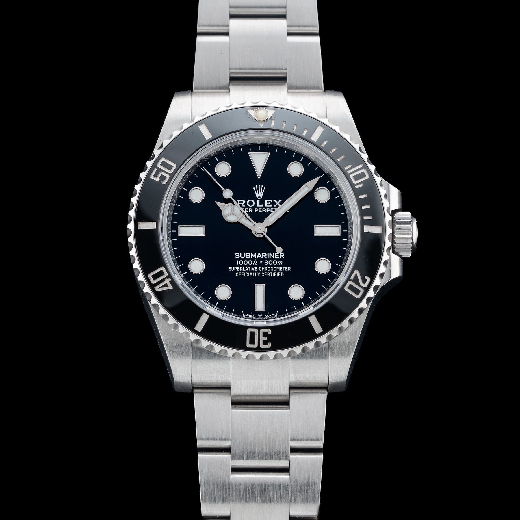 Rolex Submariner Black Dial 124060-0001
