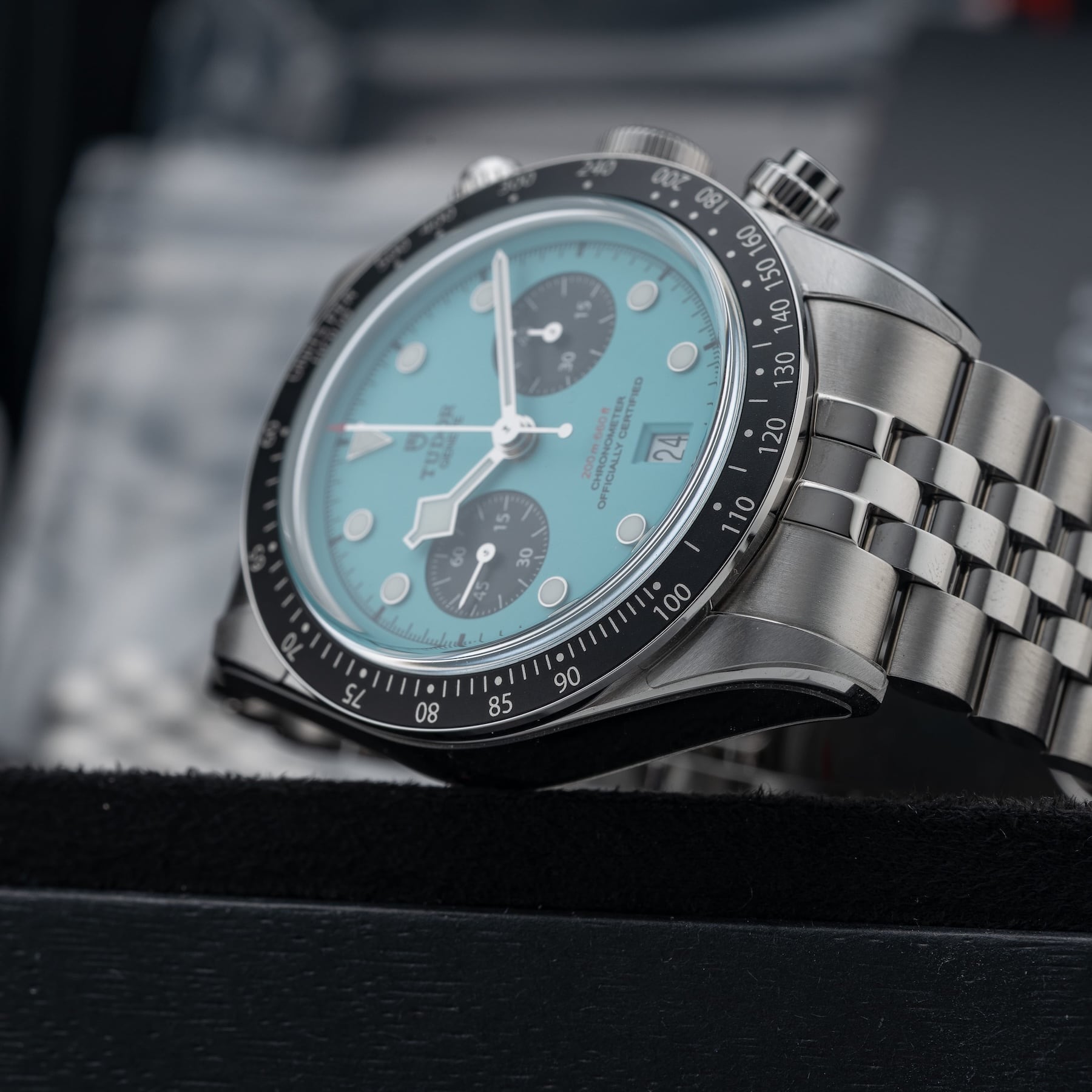 TUDOR Black Bay Chrono Flamingo Blue M79360N-0024