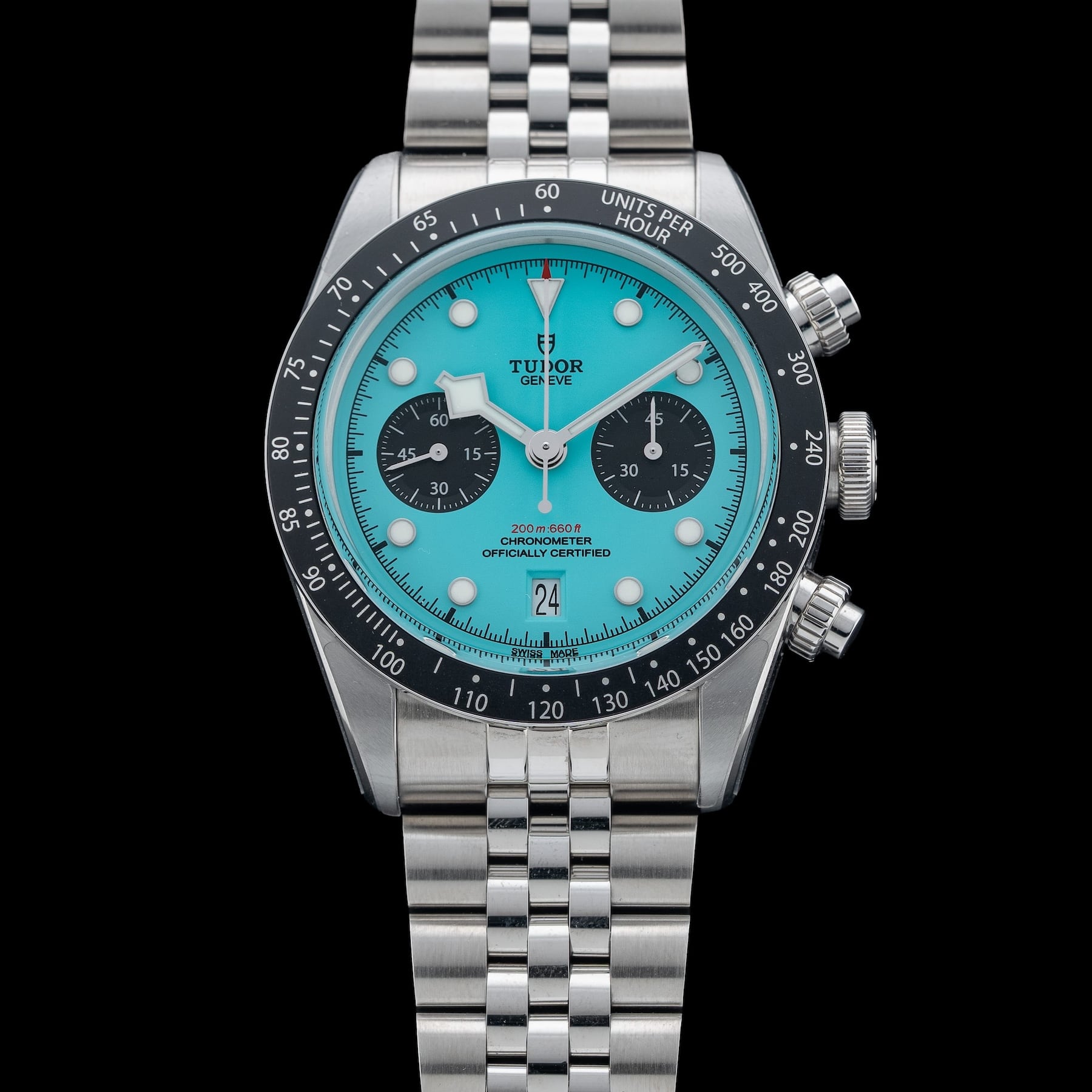 TUDOR Black Bay Chrono Flamingo Blue M79360N-0024