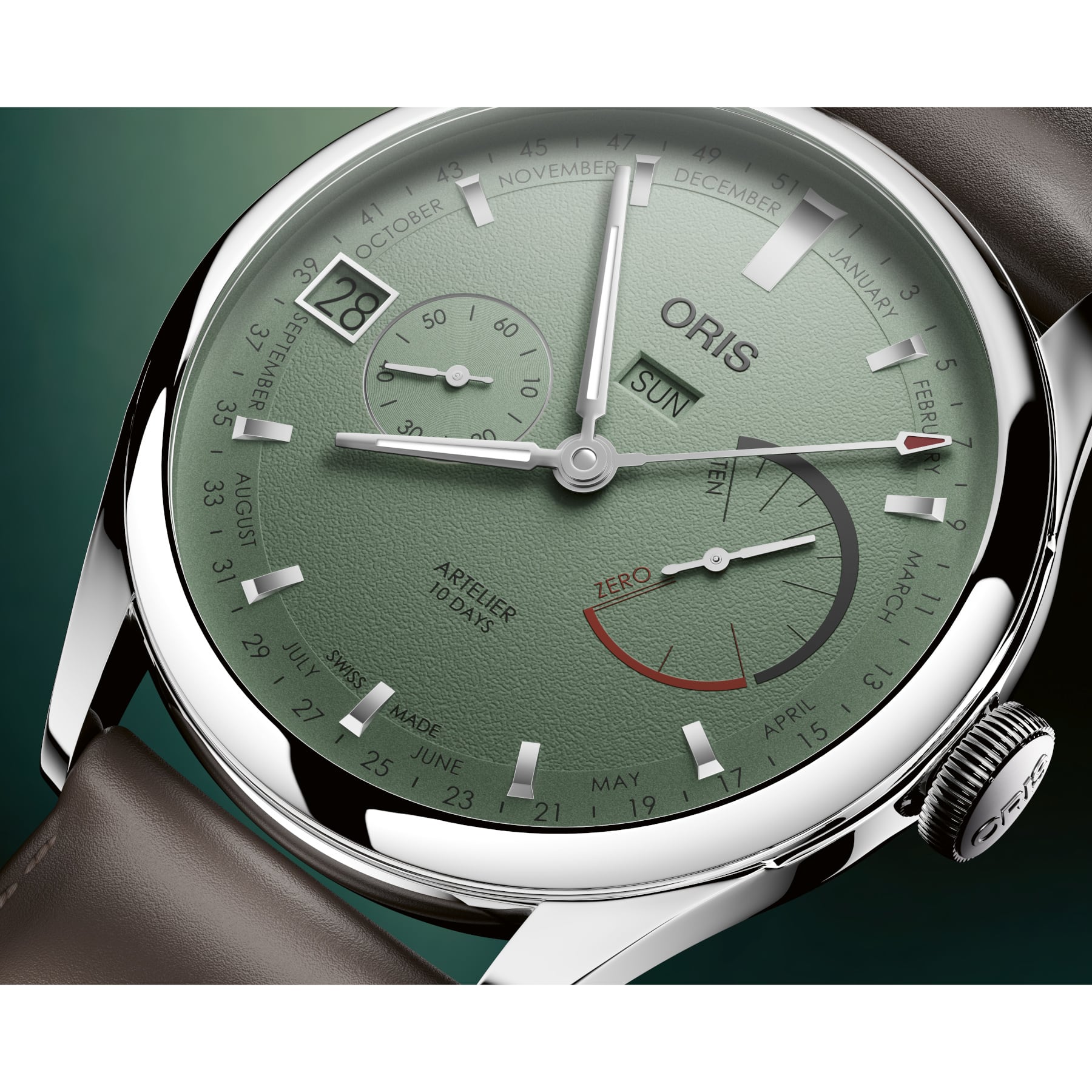 Oris Artelier Calibre 113 Green Dial 01 113 7806 4057-07 5 22 96FC