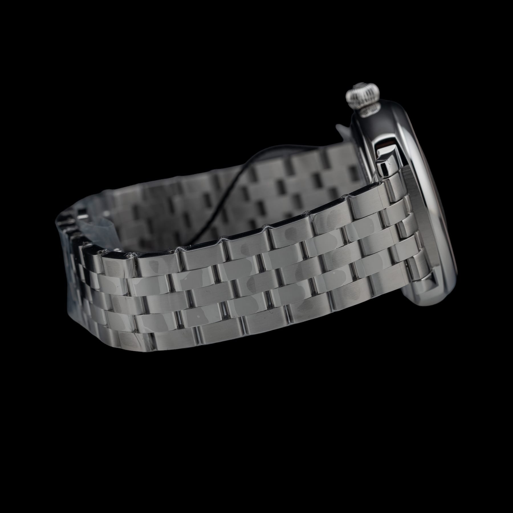 Fears BS240.500A.114.002 Brunswick 40.5 Jump Hour Coral on Stainless Steel Bracelet