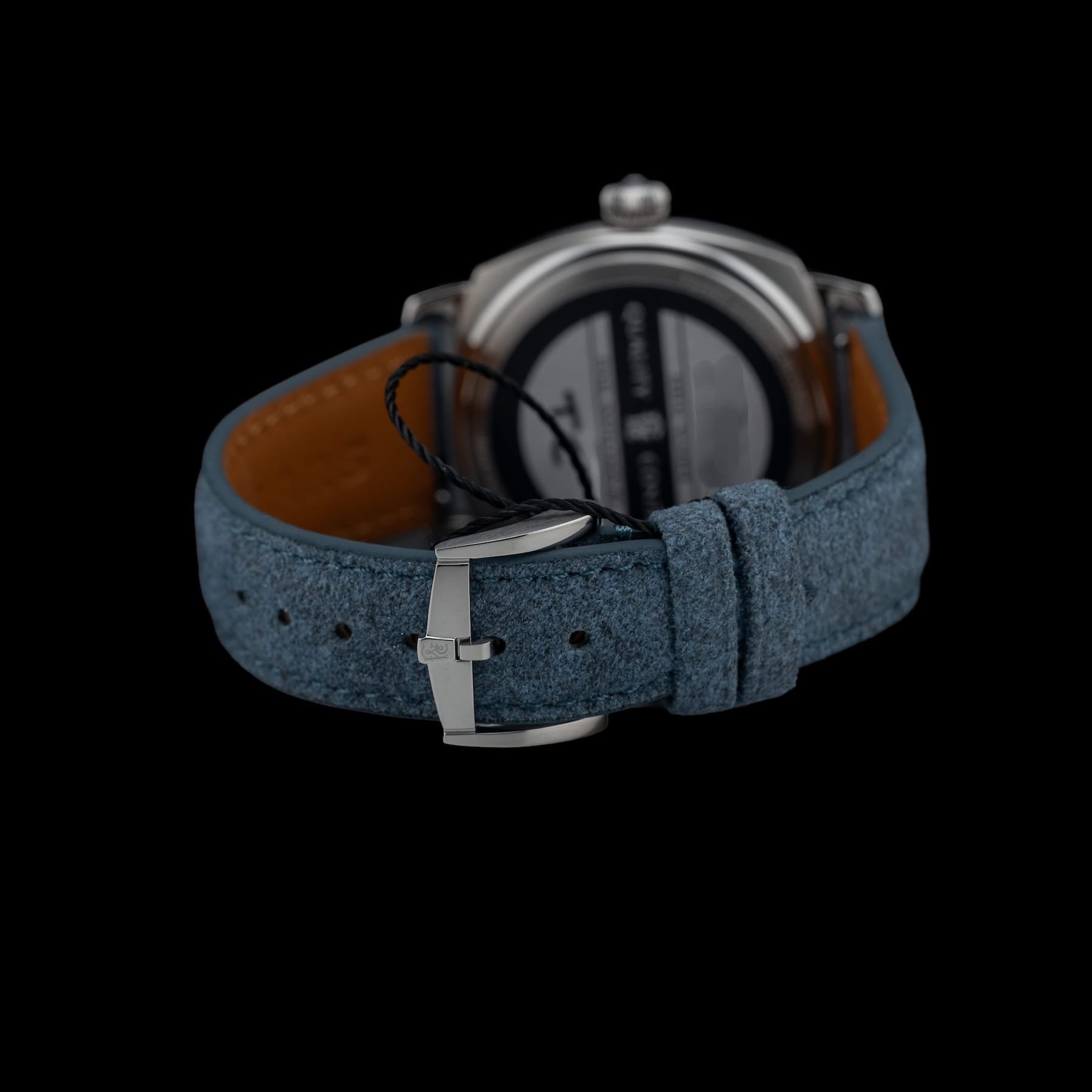 Fears BS24000A.008.093 Brunswick 40 'Aurora' Mother of Pearl on Alcantara Strap