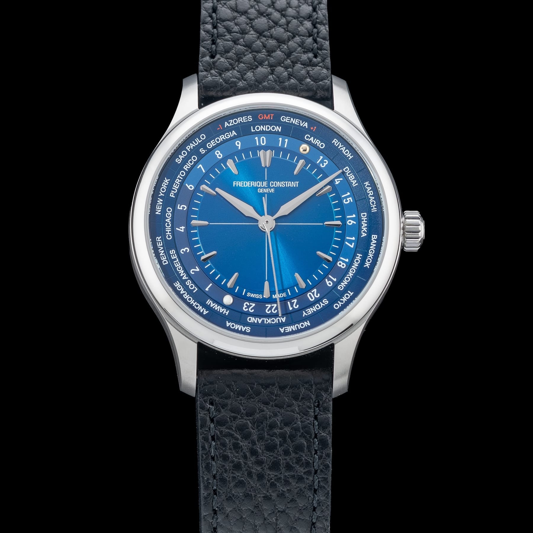 Frederique Constant FC-718N4H6 Worldtimer Manufacture Watch Angels Limited Edition