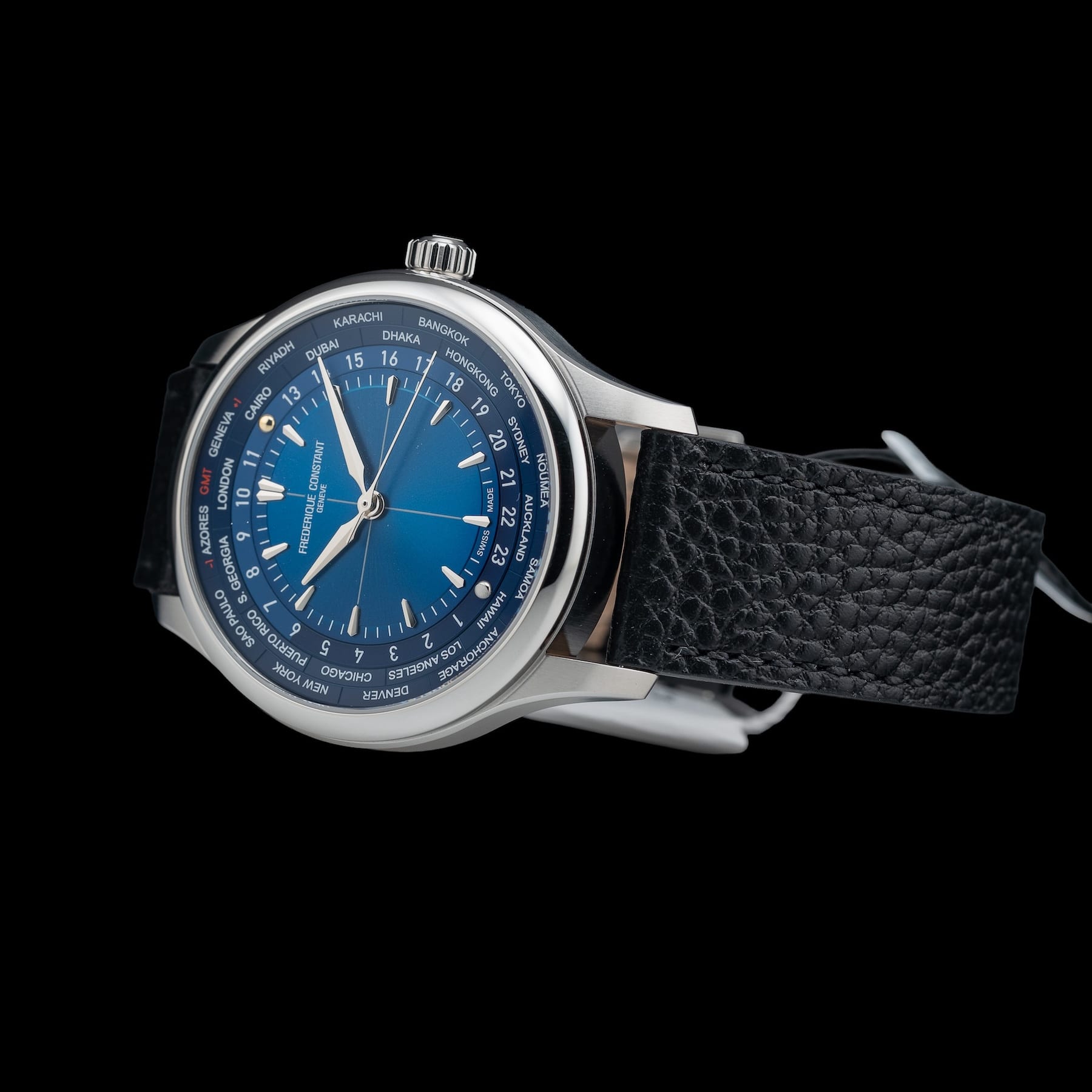 Frederique Constant FC-718N4H6 Worldtimer Manufacture Watch Angels Limited Edition