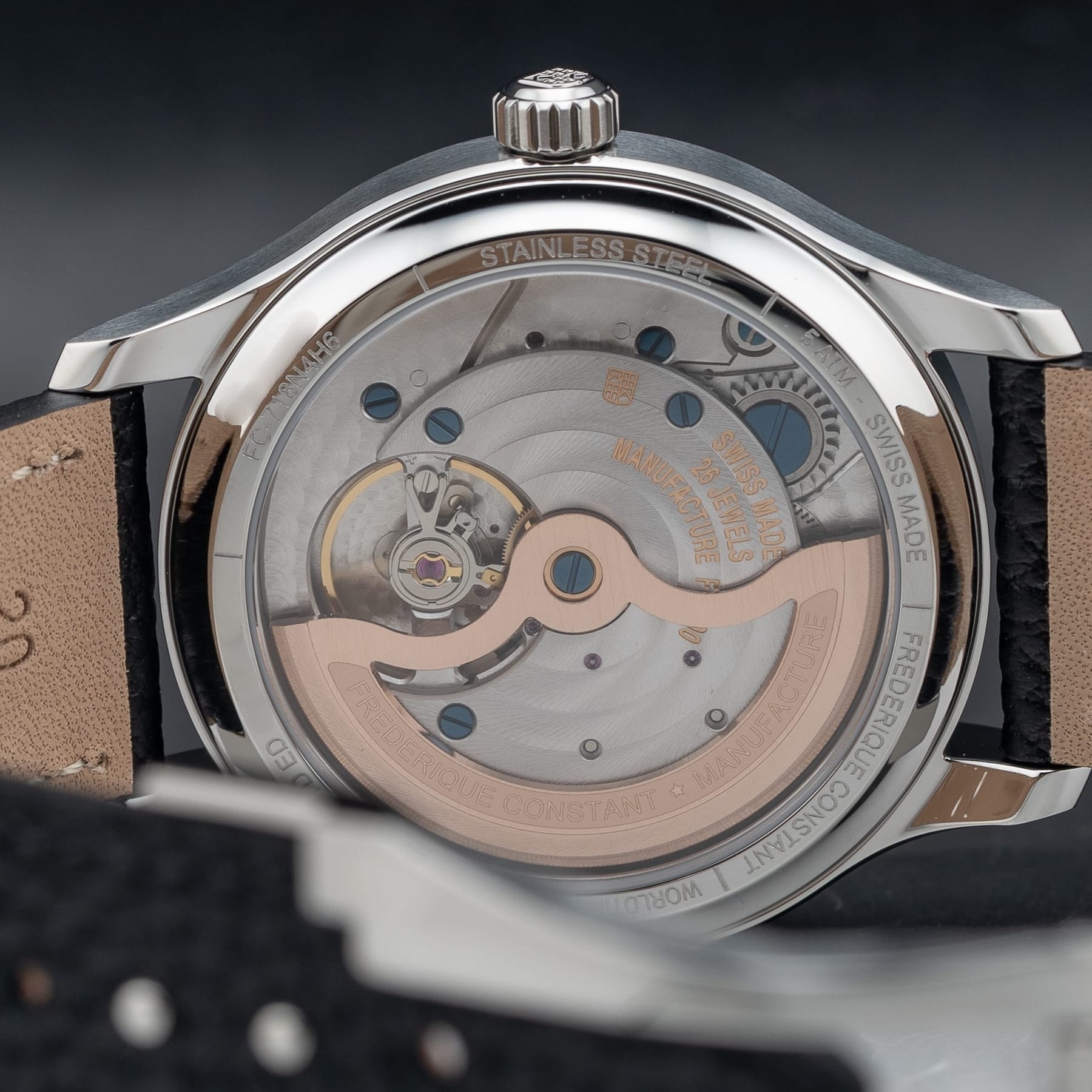 Frederique Constant FC-718N4H6 Worldtimer Manufacture Watch Angels Limited Edition