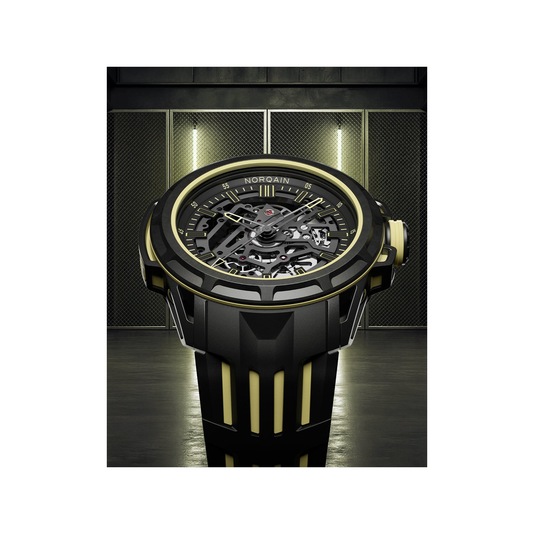 NORQAIN Wild One Skeleton X-Lite Limited Edition 41mm N3003.26X01.B01.R01
