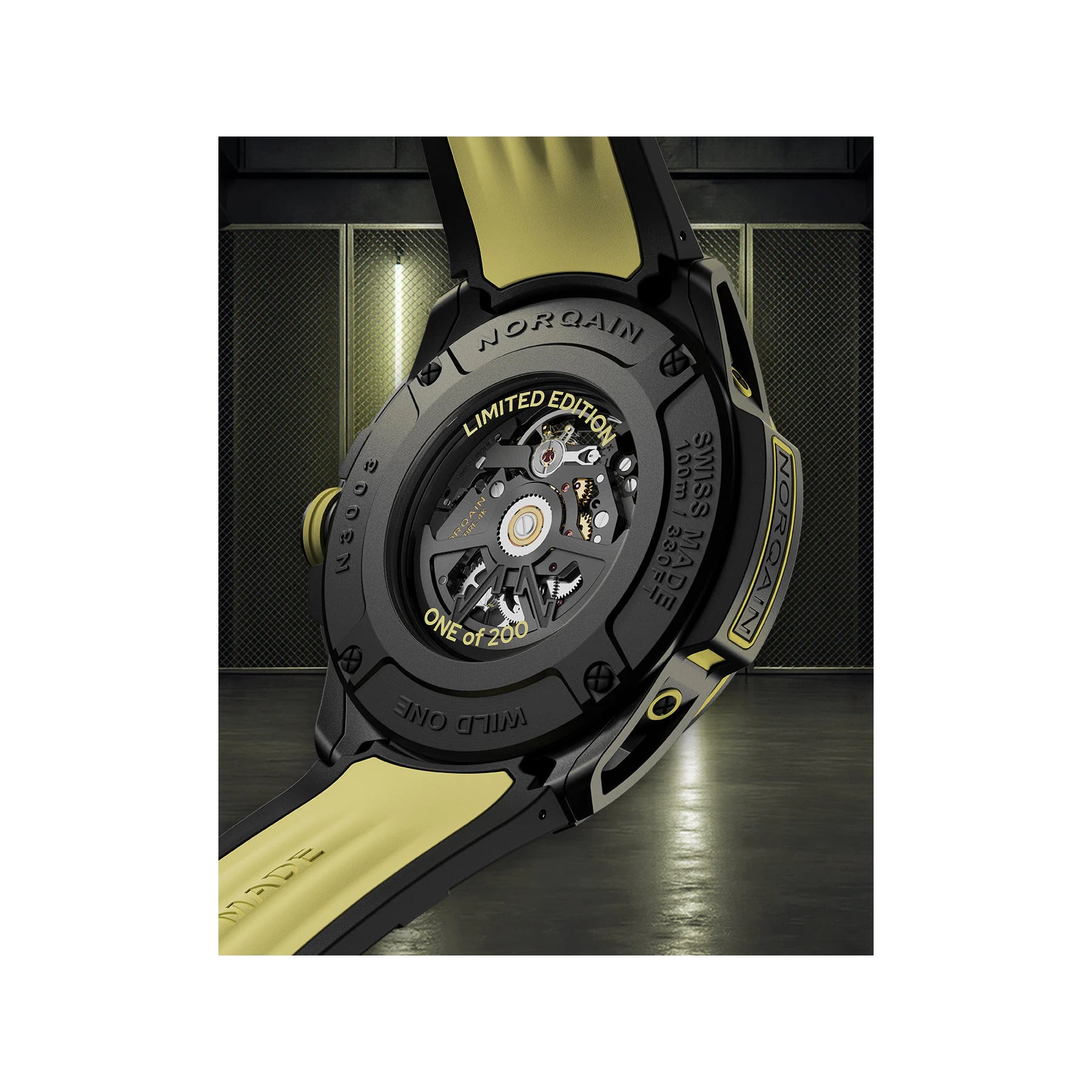 NORQAIN Wild One Skeleton X-Lite Limited Edition 41mm N3003.26X01.B01.F01