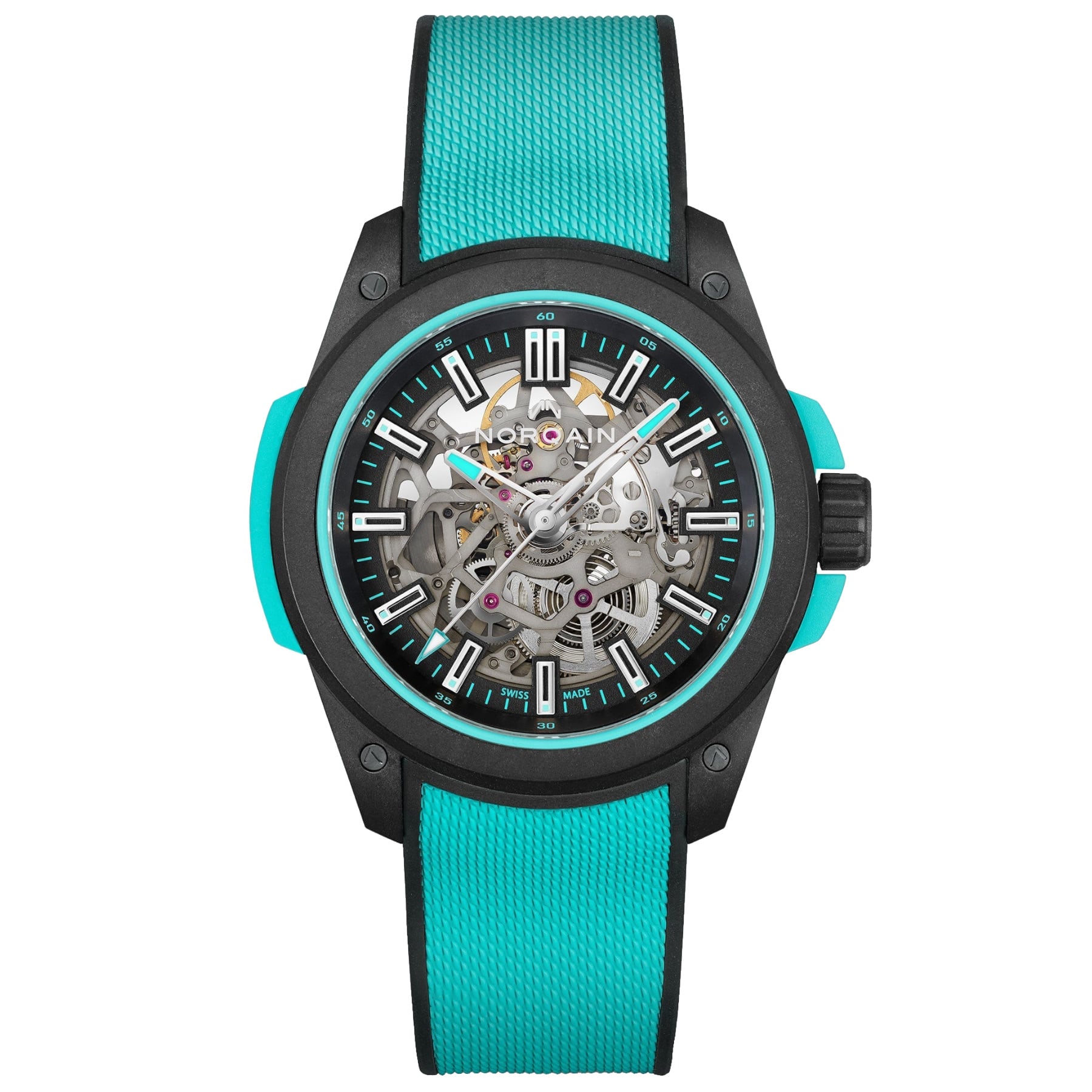 NORQAIN Wild One Skeleton 42mm N3000.07Q27.B07.R02