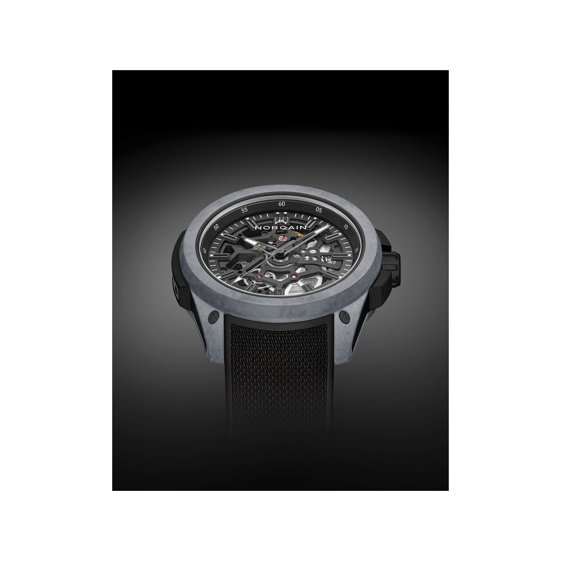 NORQAIN Wild One Skeleton 42mm N3000.07Q42.B18.R01