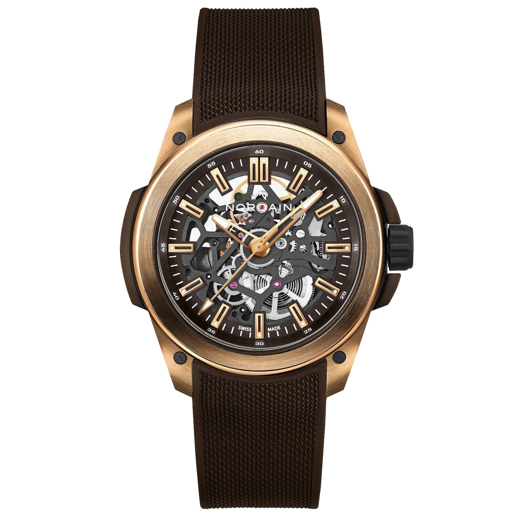 NORQAIN Wild One Skeleton Red Gold N3000.07G04.N01.R02