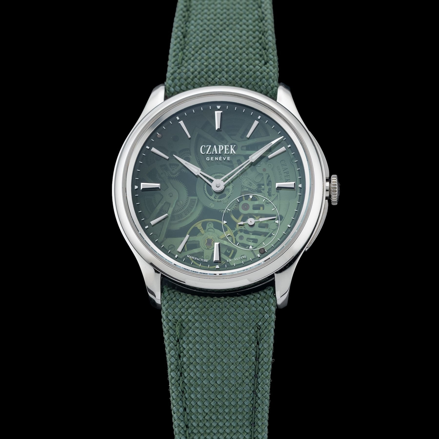 Czapek X Fratello Promenade Transparencies Viridian Green 1706