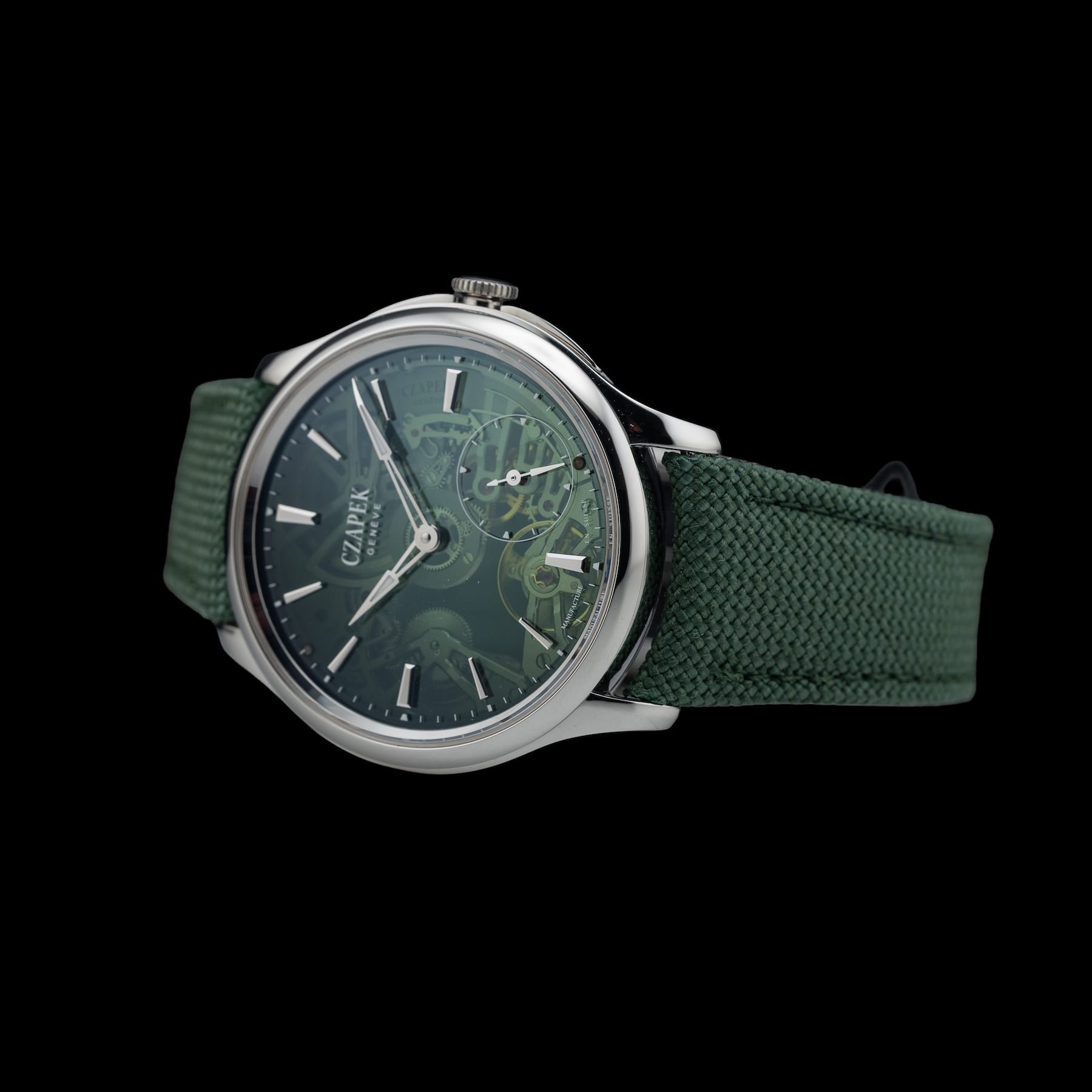 Czapek X Fratello Promenade Transparencies Viridian Green 1706