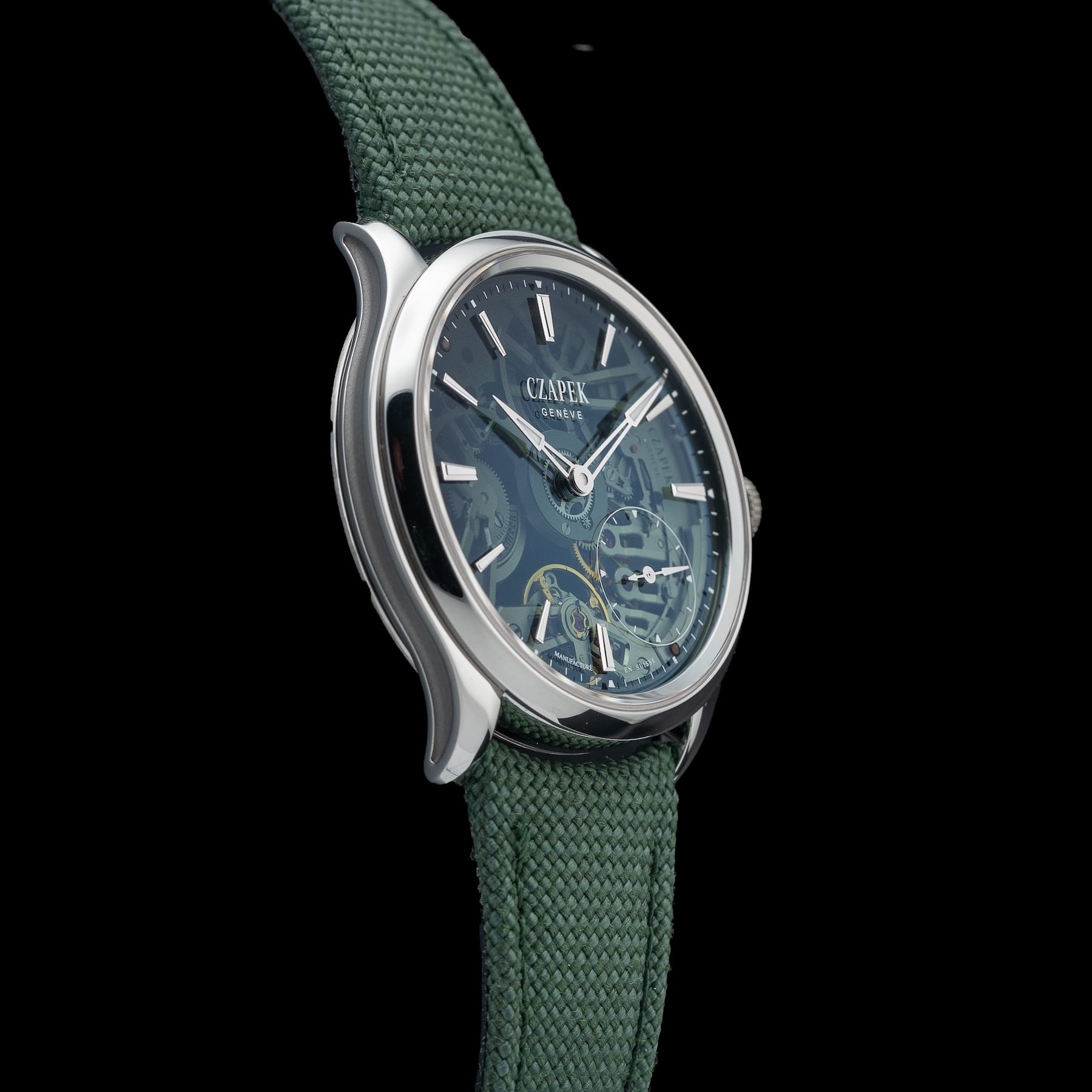 Czapek X Fratello Promenade Transparencies Viridian Green 1706