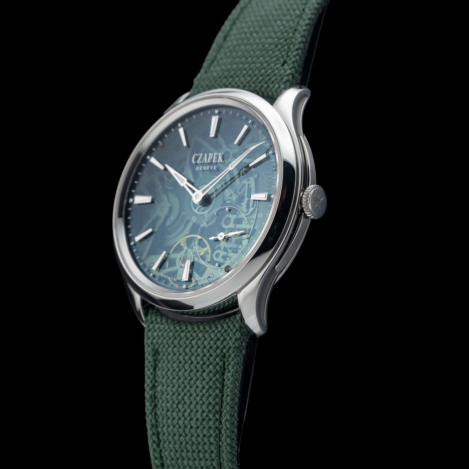 Czapek X Fratello Promenade Transparencies Viridian Green 1706