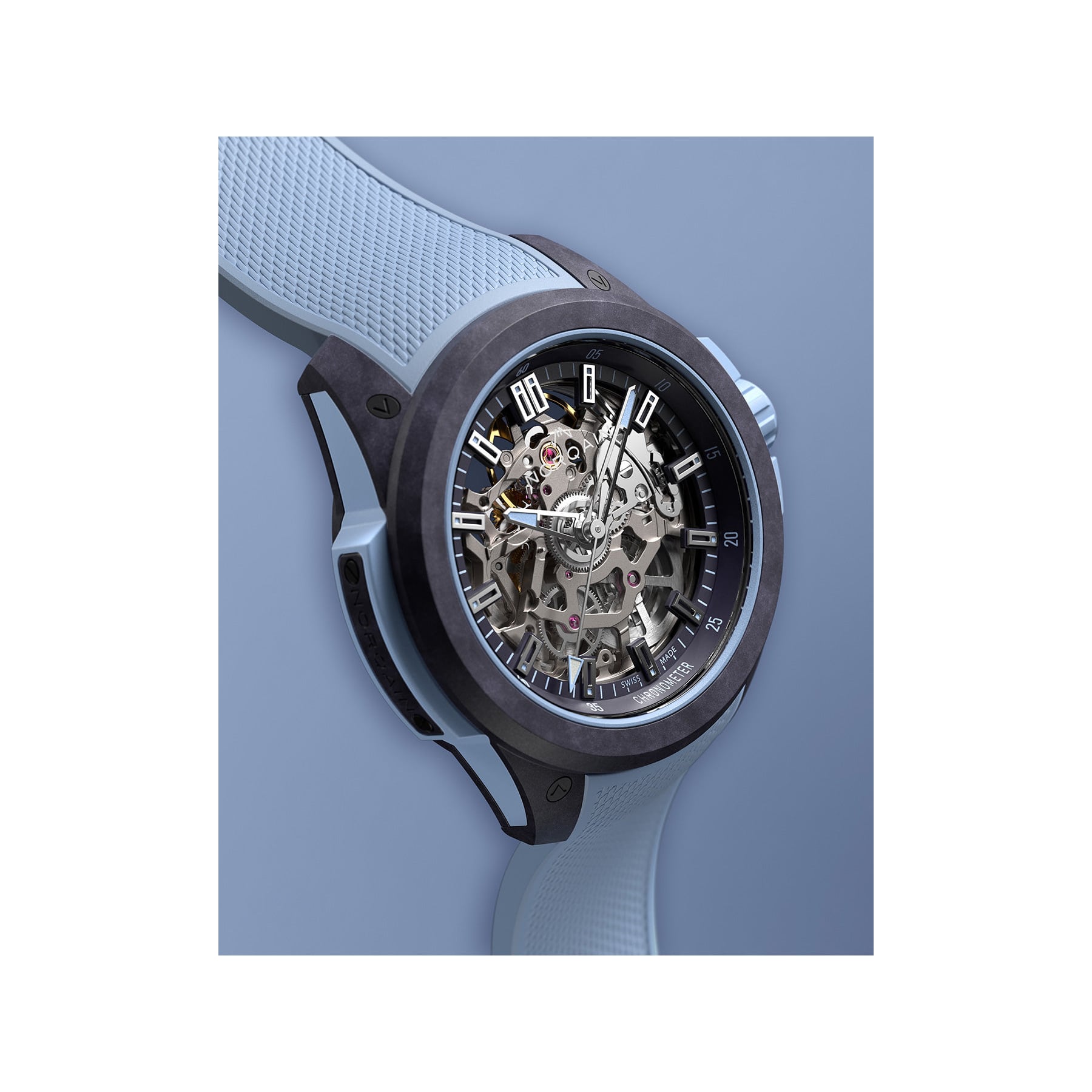 NORQAIN Wild One Skeleton 39mm N3001.07Q05.P01.R01