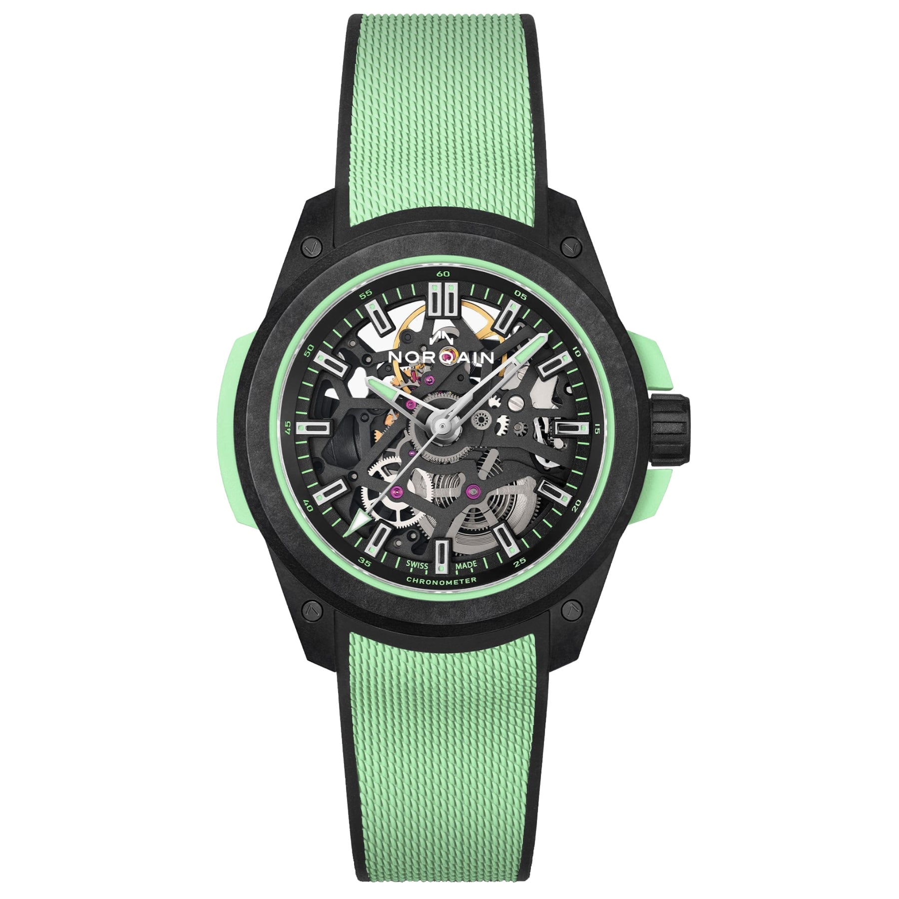 NORQAIN Wild One Skeleton Limited Edition 39mm N3001.07Q03.B01.R01