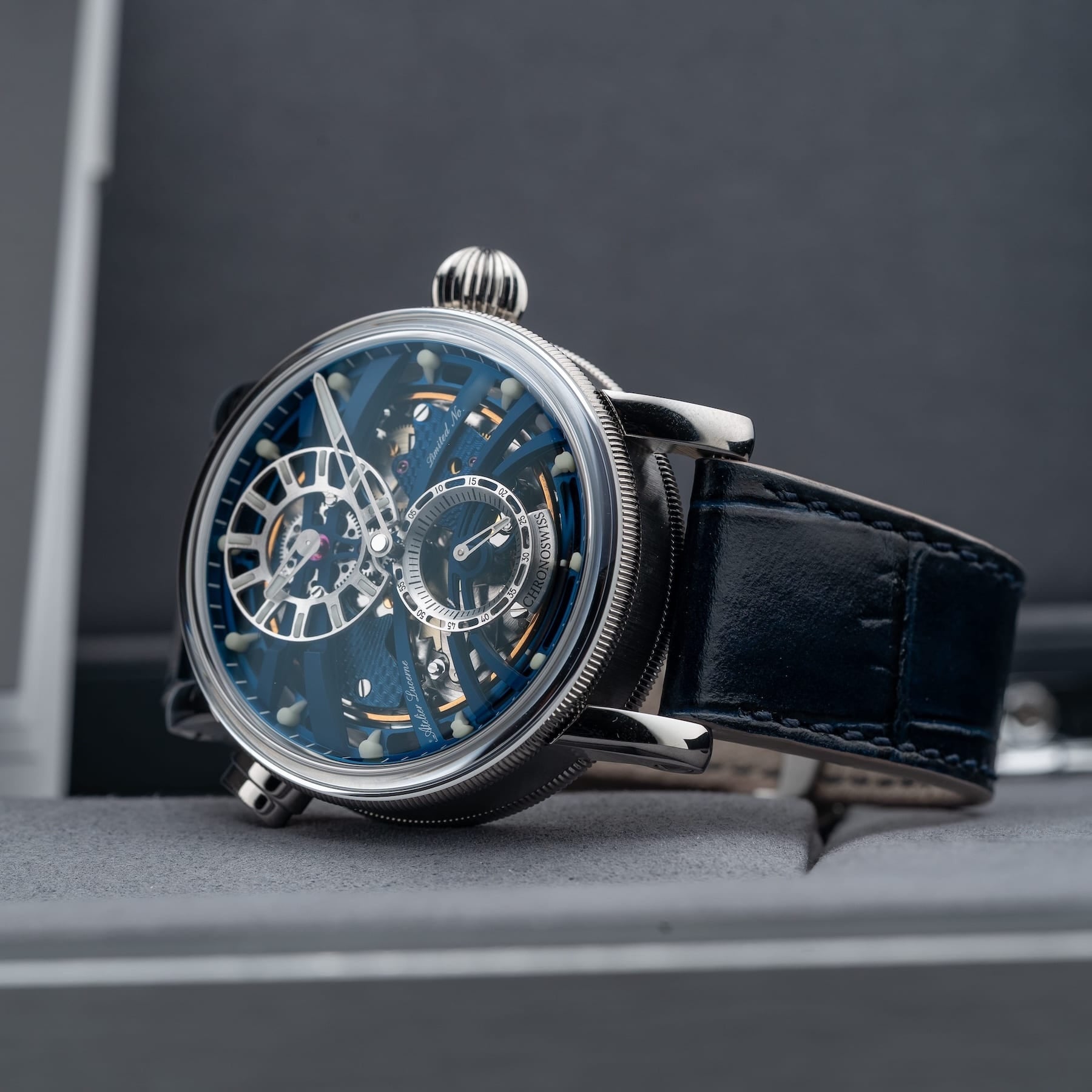 Chronoswiss CH-1663T-BLSI Q-Repeater Blue Note