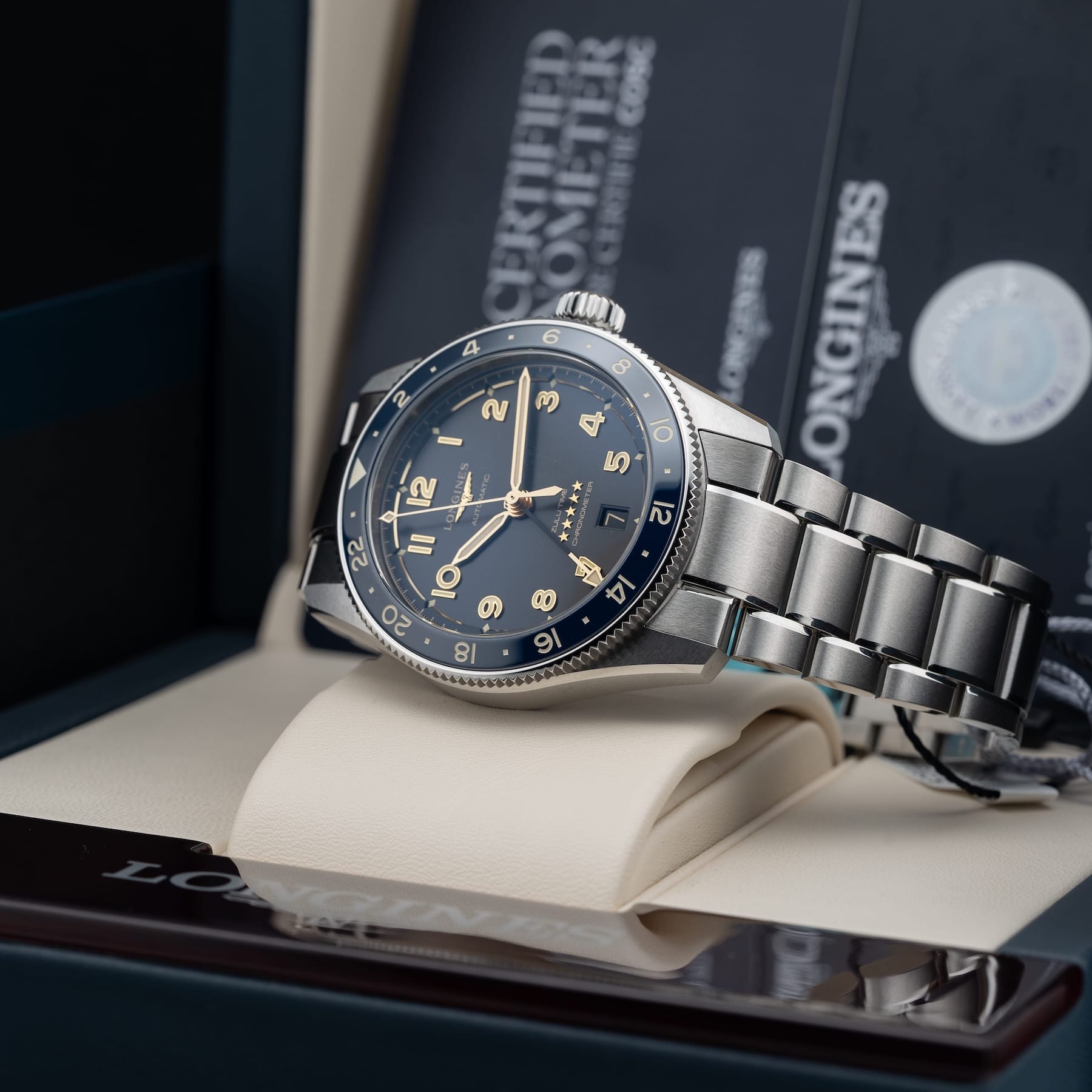 Longines L3.802.4.60.6 Spirt Zulu Time