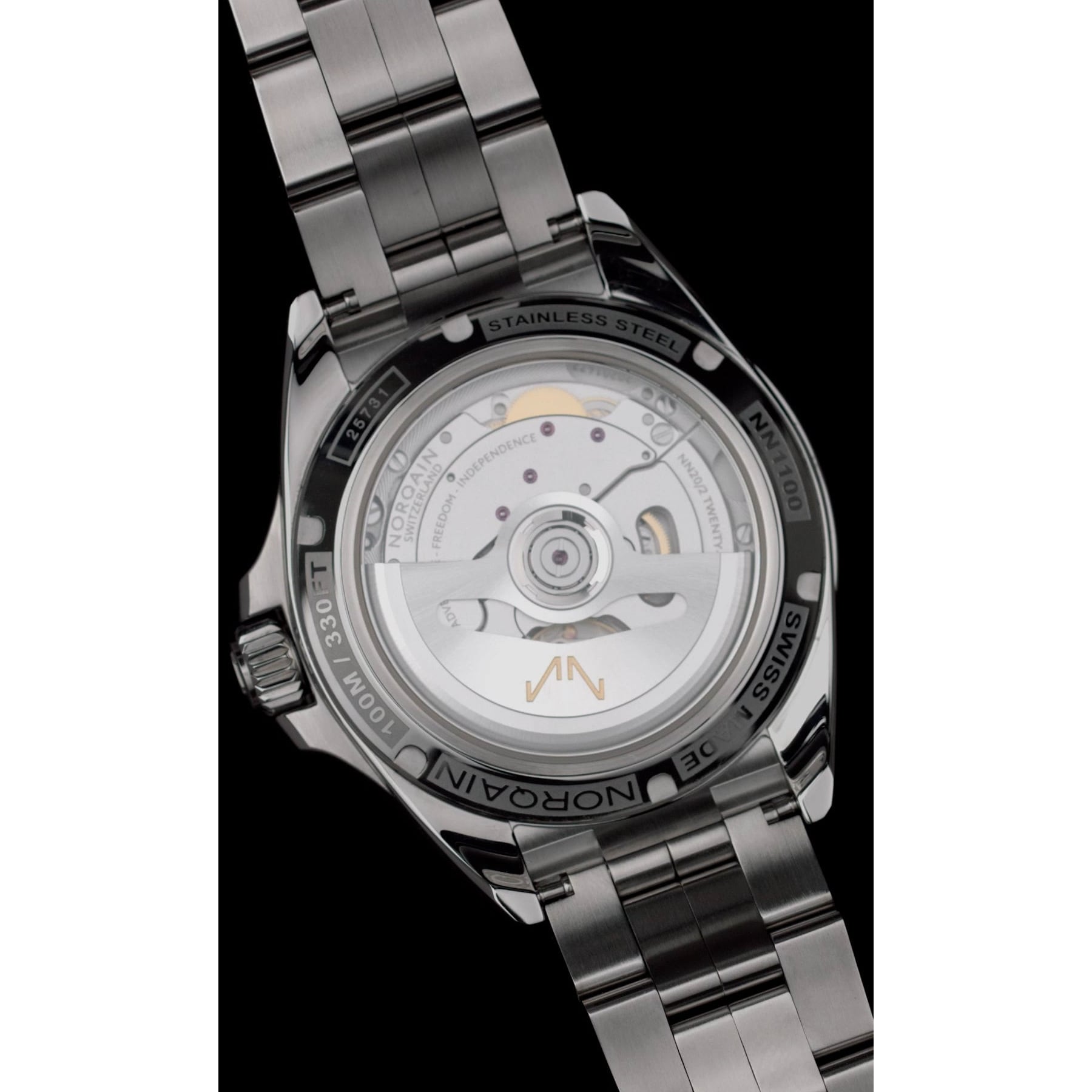 NORQAIN Adventure Neverest GMT Glacier 41mm N1100.22S02.G01.S02
