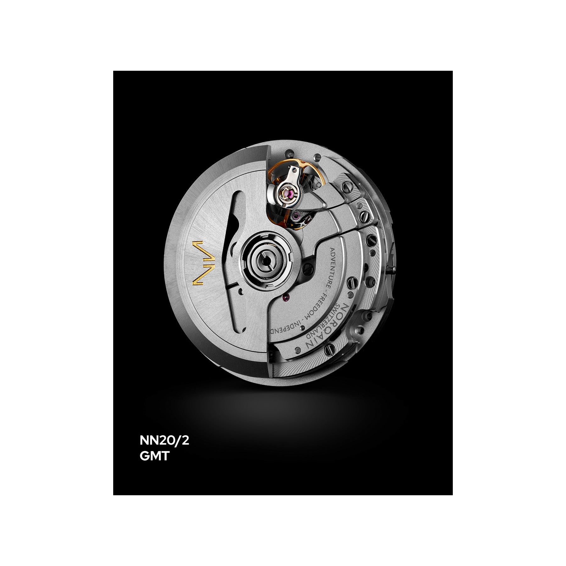NORQAIN Adventure Neverest GMT Glacier 41mm N1100.22B02.B01.B01