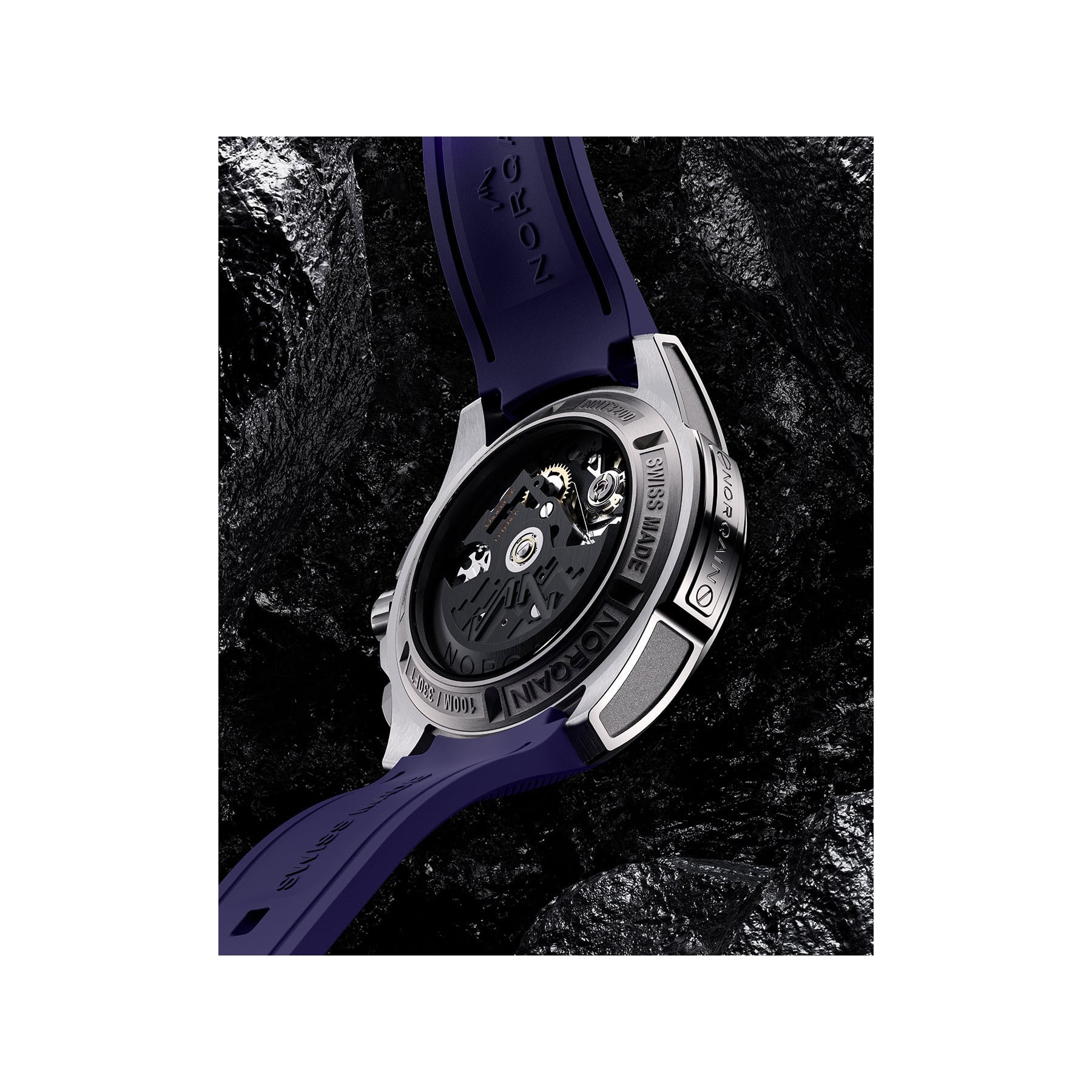 NORQAIN Independence Skeleton Chrono 42mm N3200.40T03.P01.R01