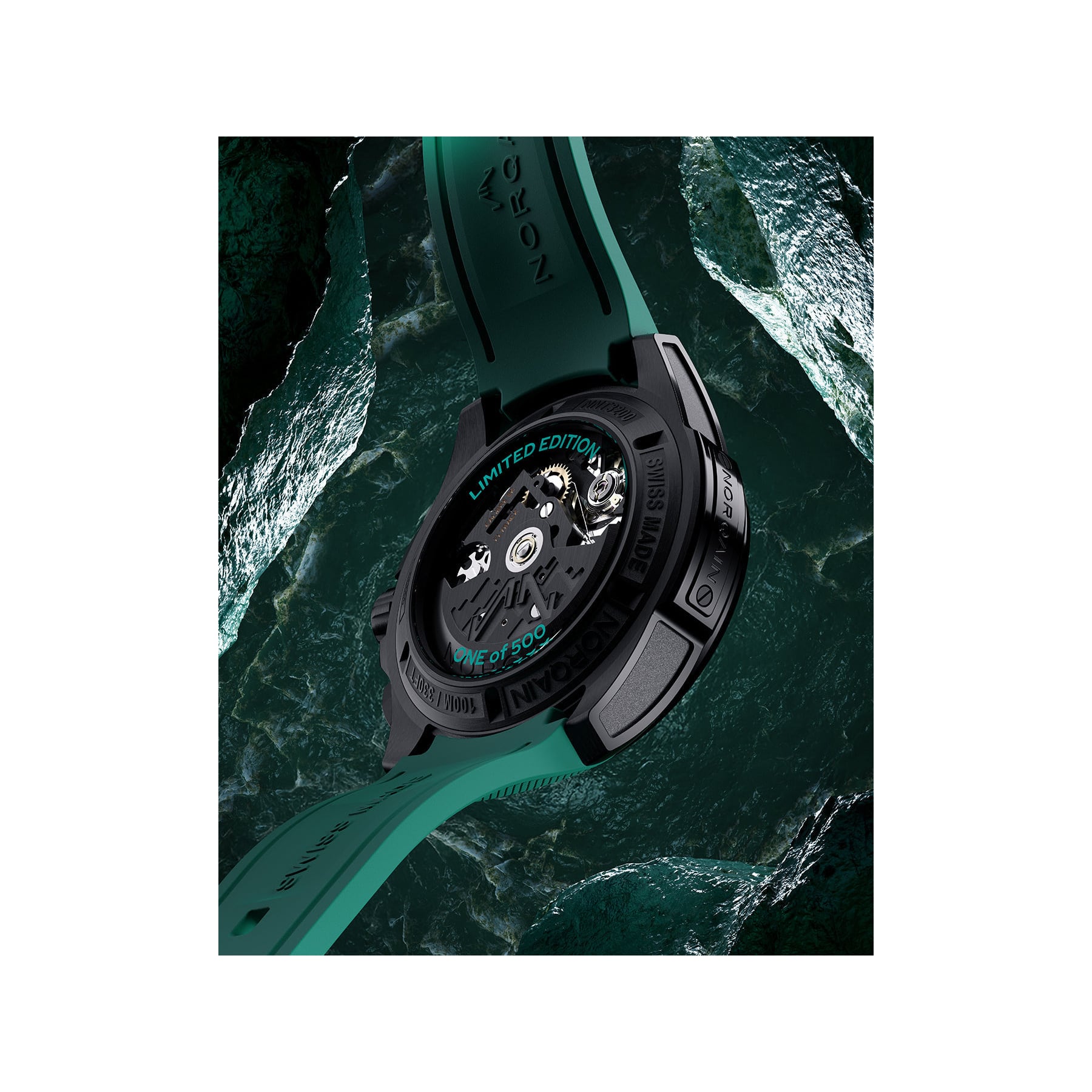 NORQAIN Independence Skeleton Chrono Limited Edition 42mm N3200.40T02.J01.R02