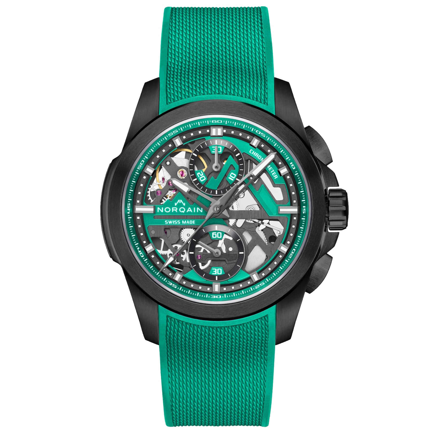 NORQAIN Independence Skeleton Chrono Limited Edition 42mm N3200.40T02.J01.R02