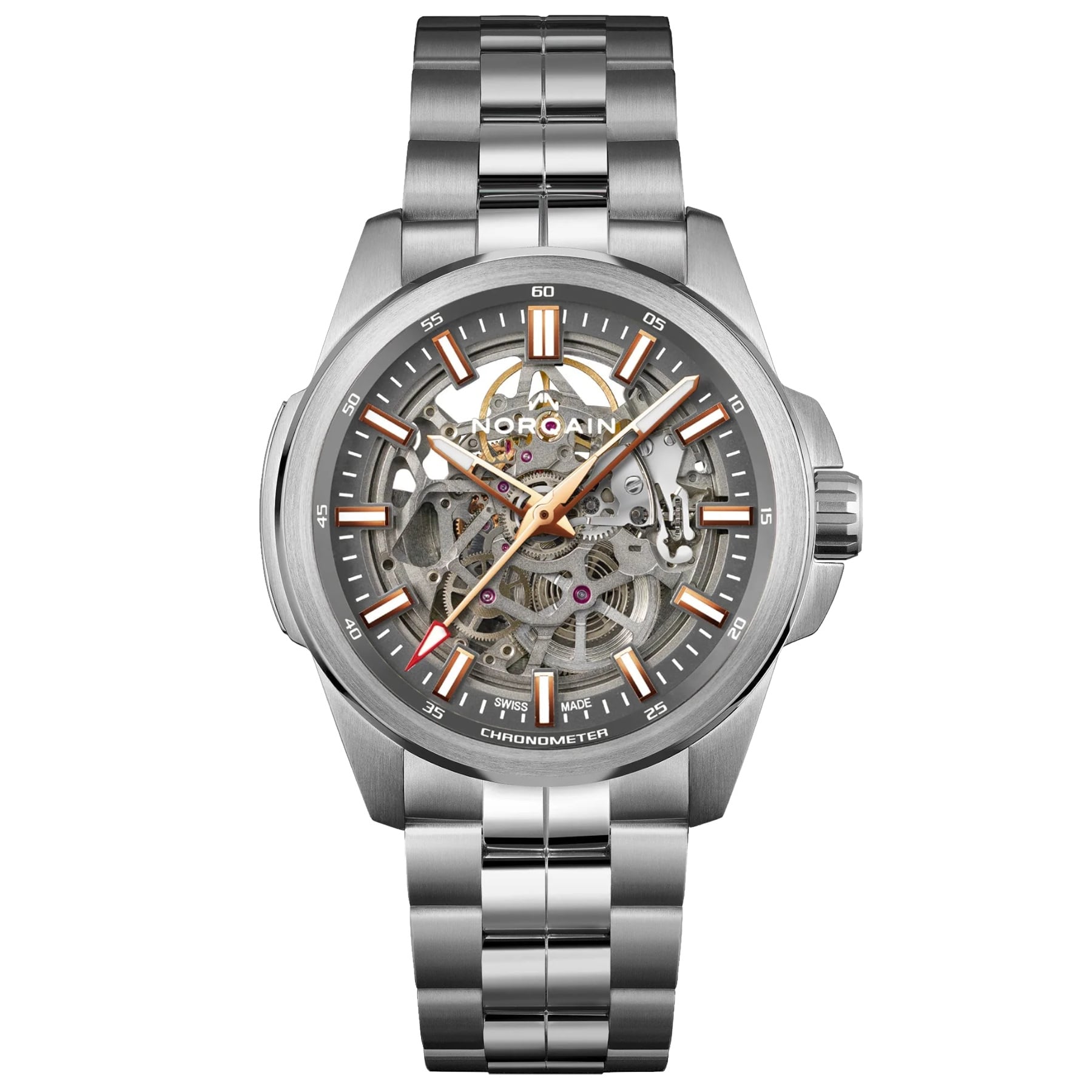 NORQAIN Independence Skeleton 42mm N3000.07S02.G01.S01