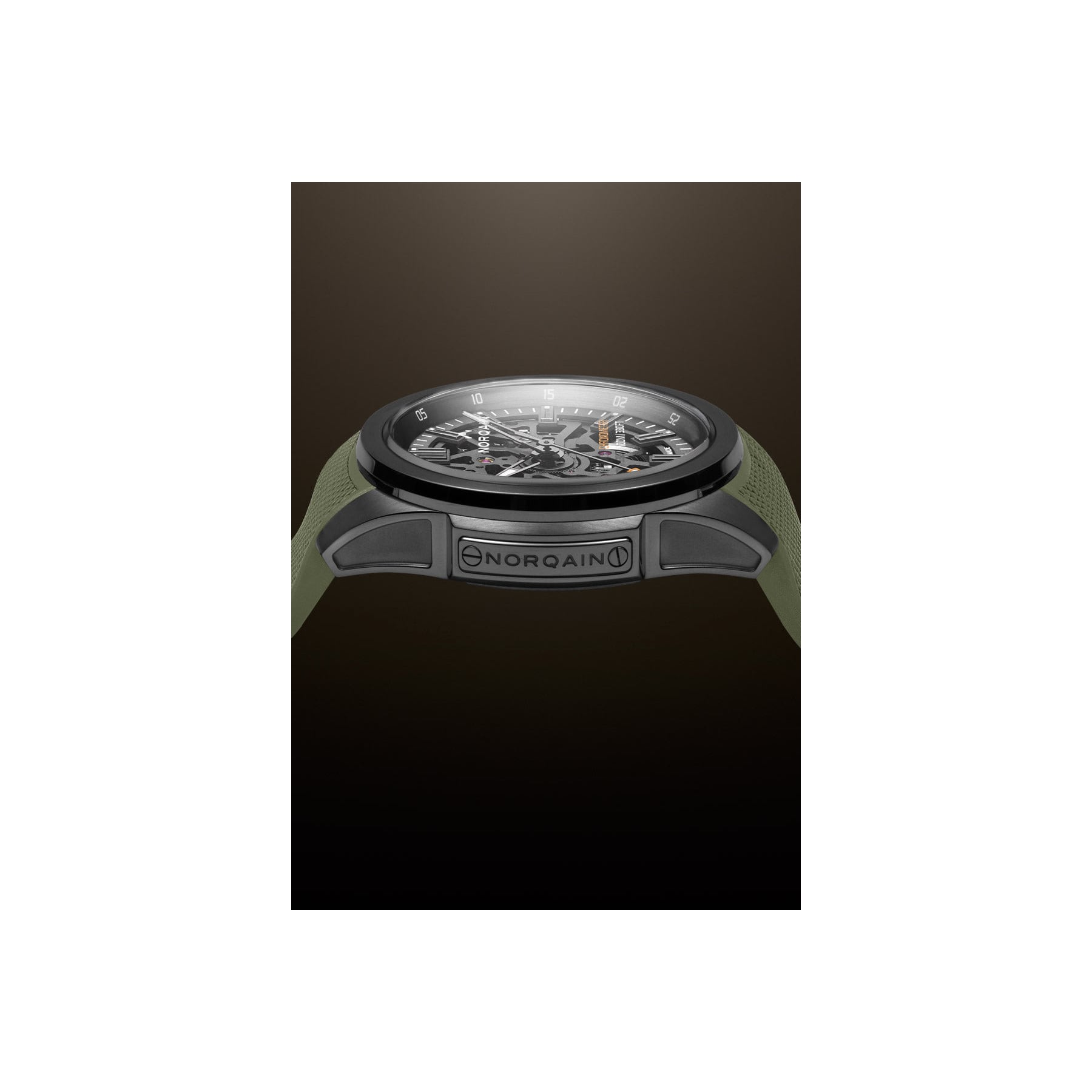 NORQAIN Independence Skeleton 40mm N3008.07B01.G01.R01