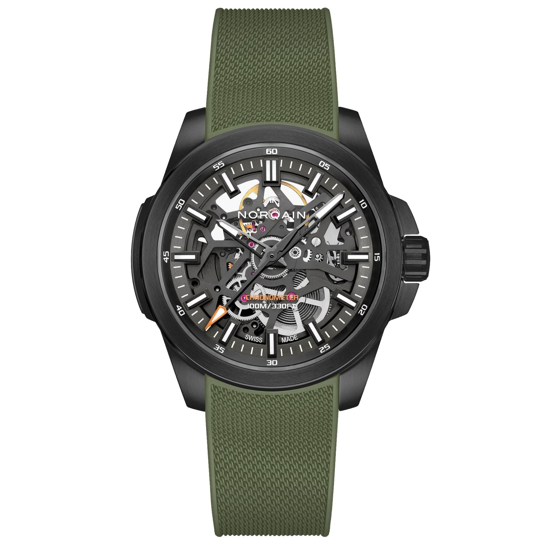 NORQAIN Independence Skeleton 40mm N3008.07B01.G01.R01
