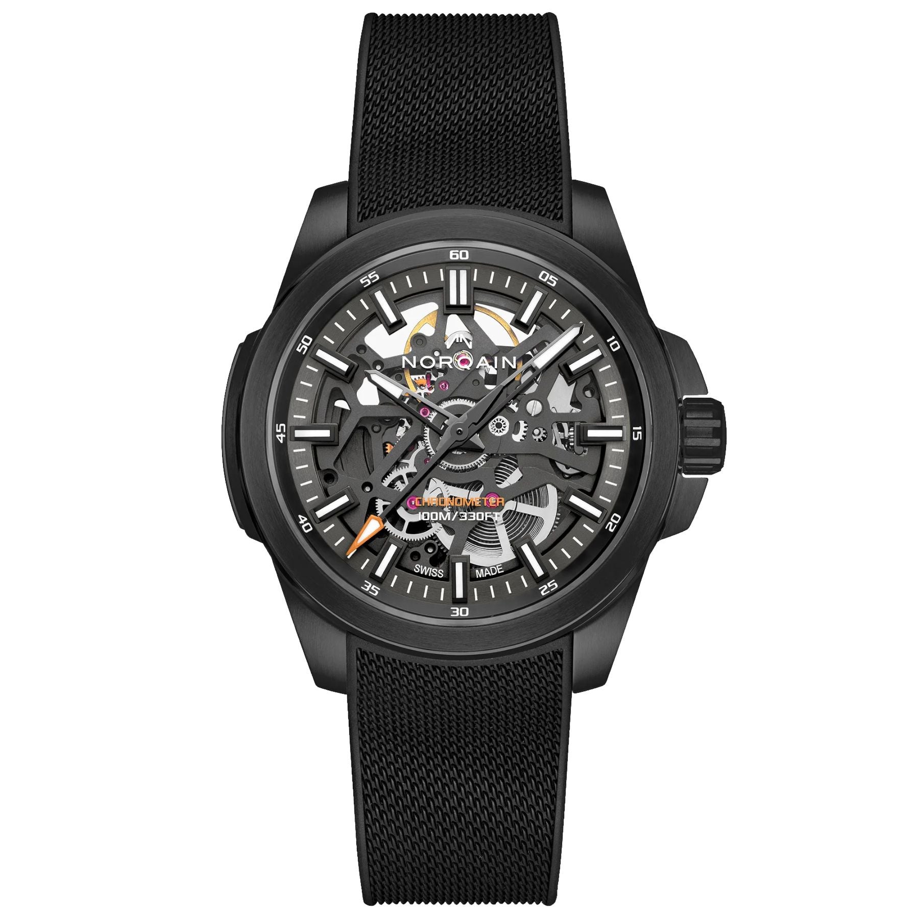 NORQAIN Independence Skeleton 40mm N3008.07B01.G01.R04