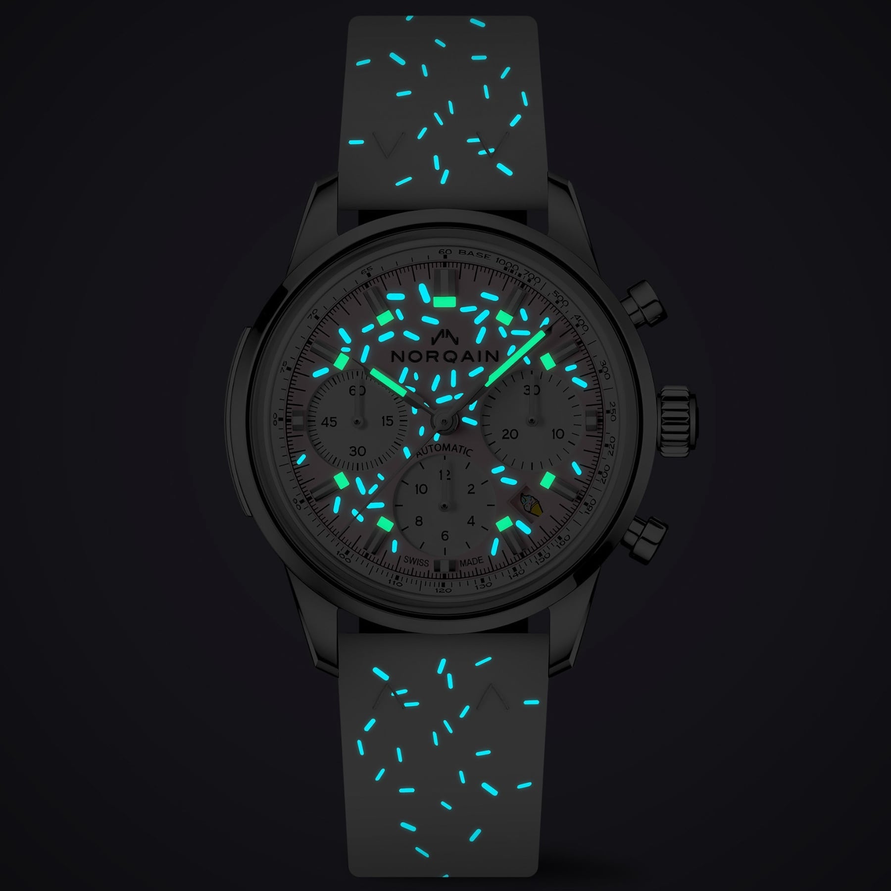 NORQAIN Freedom Chrono Enjoy Life "Sprinkles" 40mm N2201.19S04.K01.R01