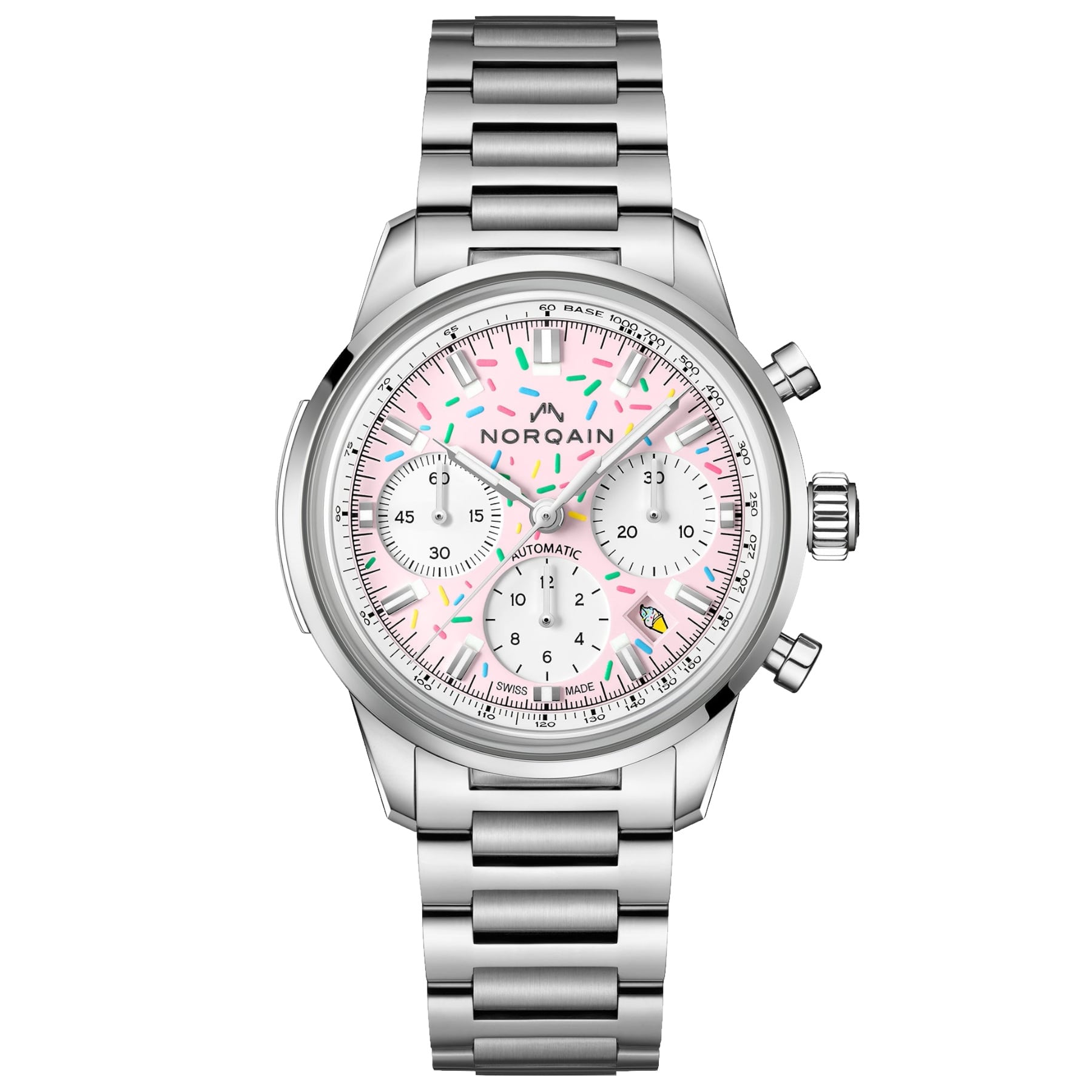 NORQAIN Freedom Chrono Enjoy Life "Sprinkles" 40mm N2201.19S04.K01.S01