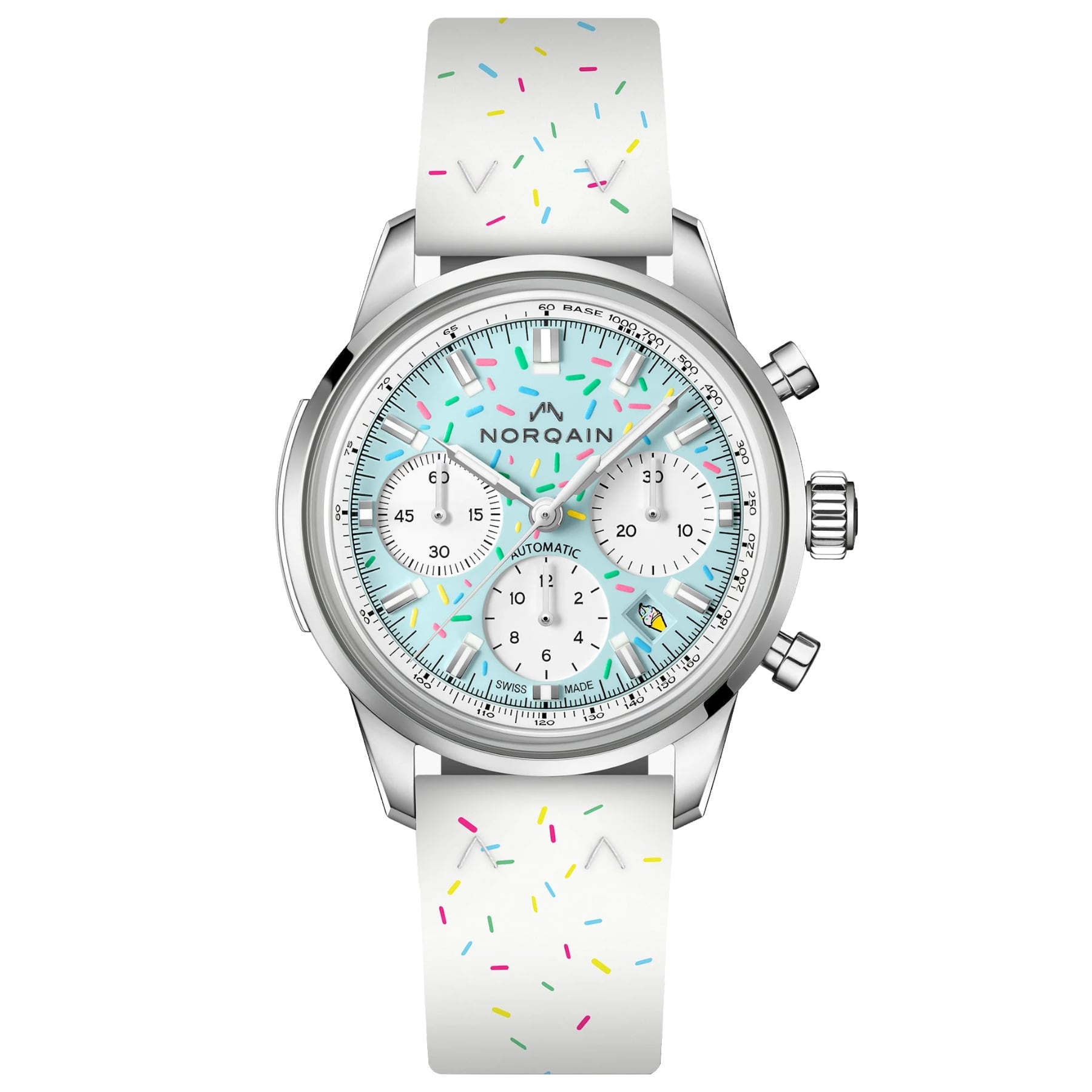 NORQAIN Freedom Chrono Enjoy Life "Sprinkles" 40mm N2201.19S04.A01.R01