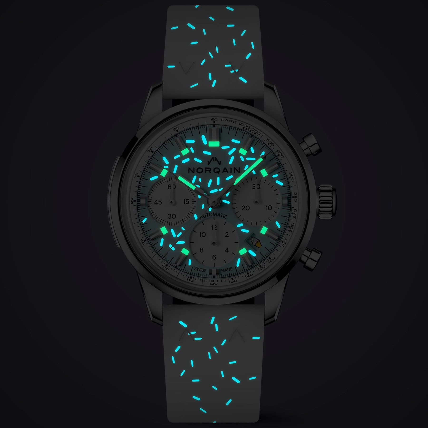 NORQAIN Freedom Chrono Enjoy Life "Sprinkles" 40mm N2201.19S04.A01.R01