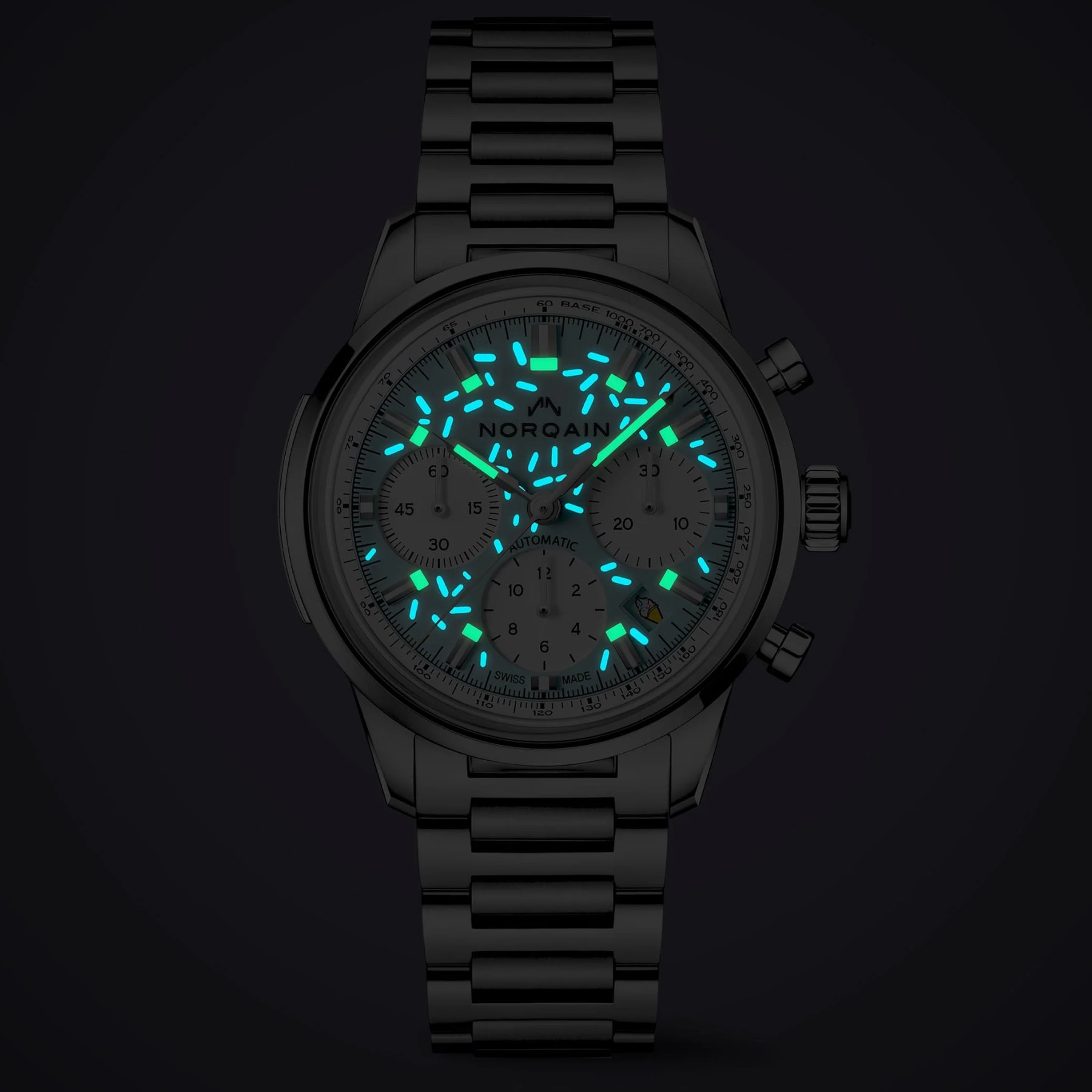NORQAIN Freedom Chrono Enjoy Life "Sprinkles" 40mm N2201.19S04.A01.S01