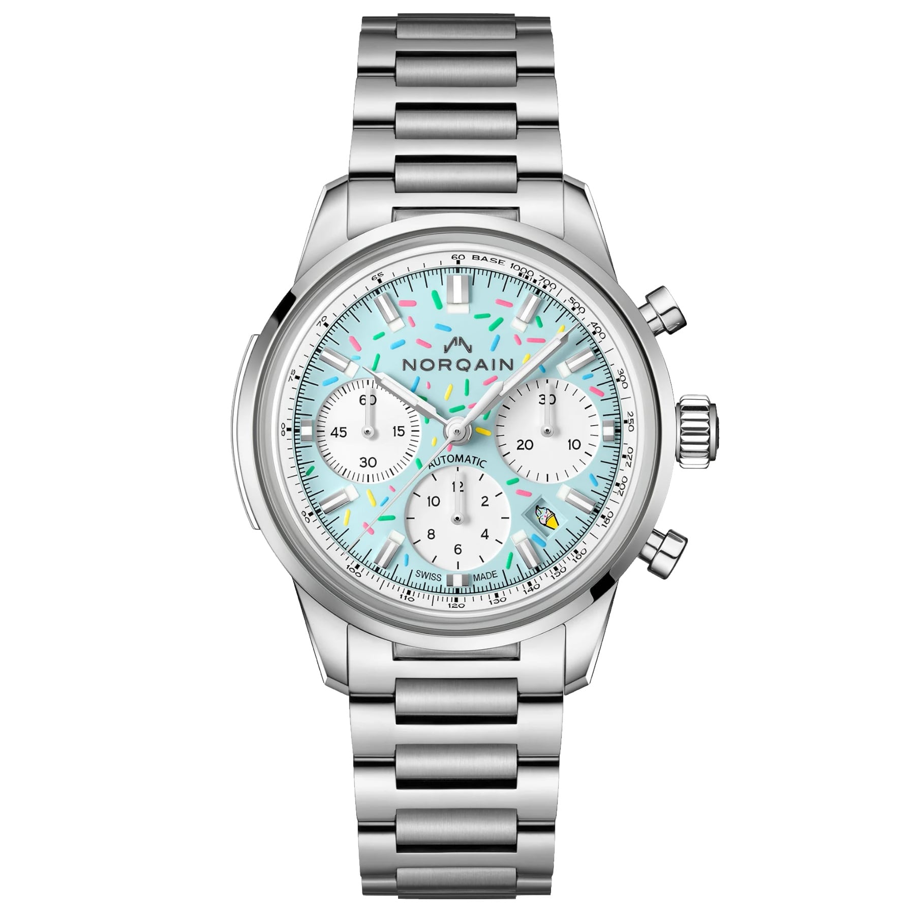 NORQAIN Freedom Chrono Enjoy Life "Sprinkles" 40mm N2201.19S04.A01.S01