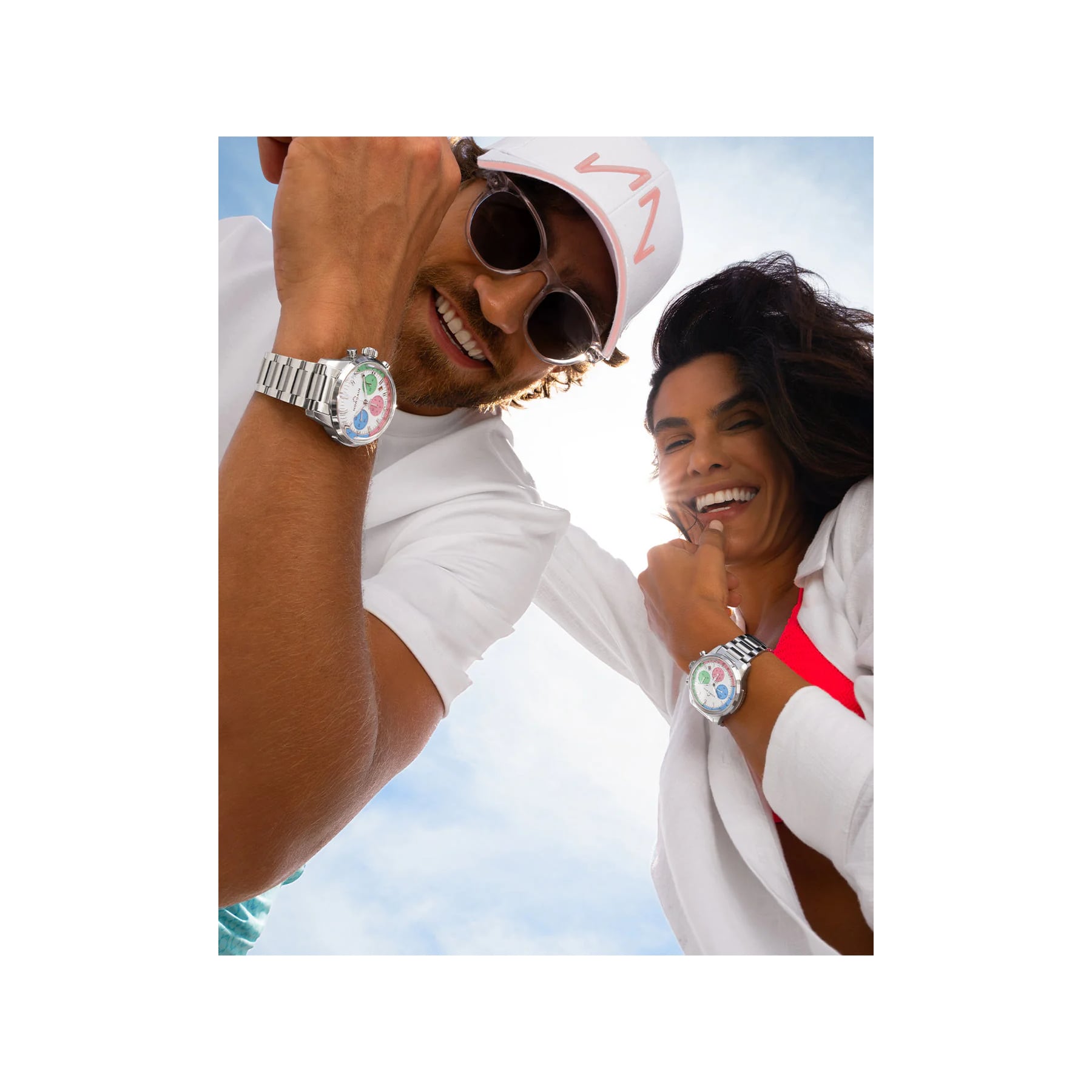 NORQAIN Freedom Chrono Enjoy Life "Ice Cream" 40mm N2201.19S01.C01.L02