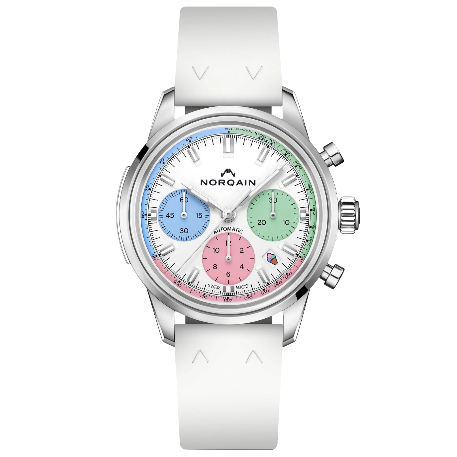 NORQAIN Freedom Chrono Enjoy Life "Ice Cream" 40mm N2201.19S01.C01.R01
