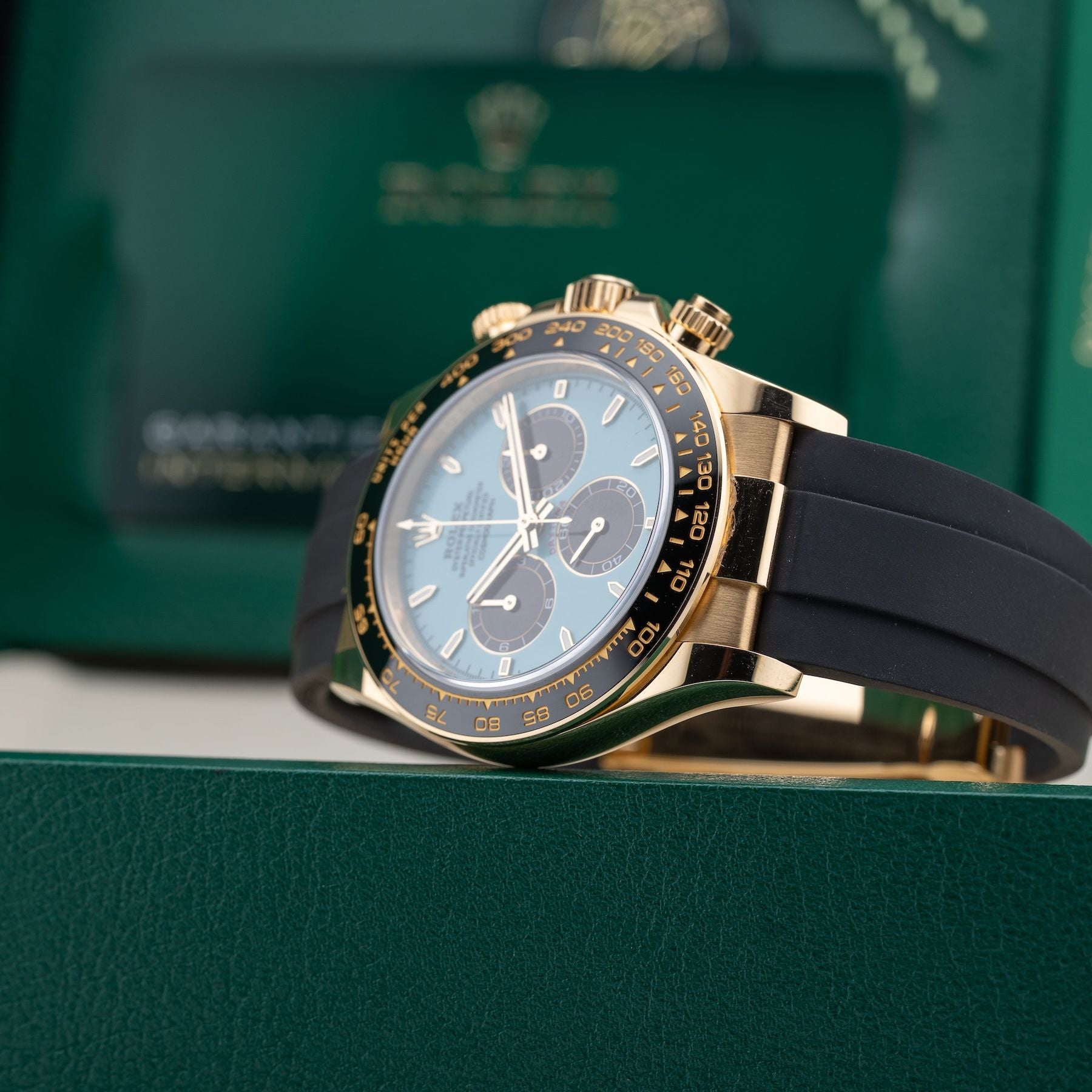 Rolex Gold Cosmograph Daytona Tiffany Dial M126518LN-0014