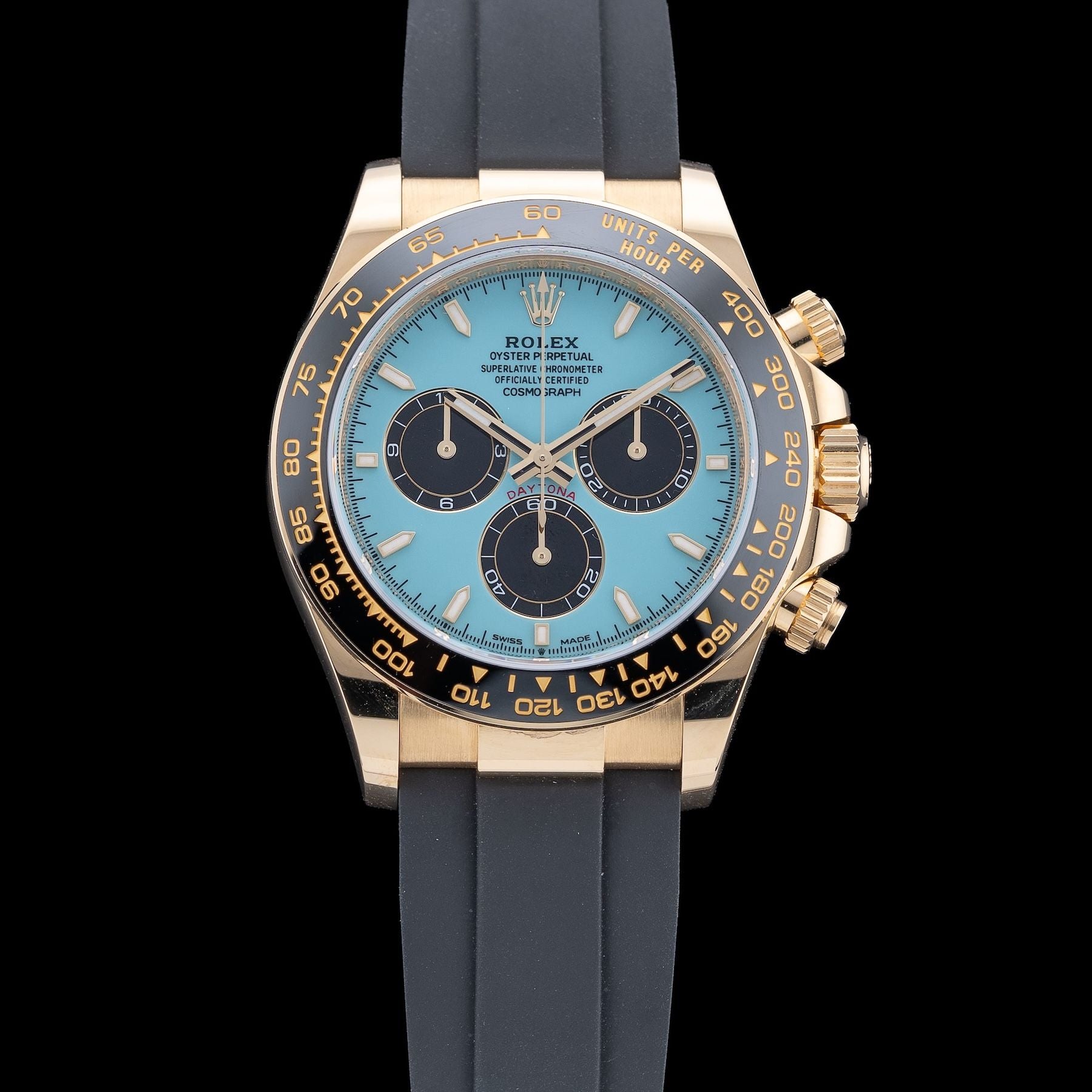 Rolex Gold Cosmograph Daytona Tiffany Dial M126518LN-0014