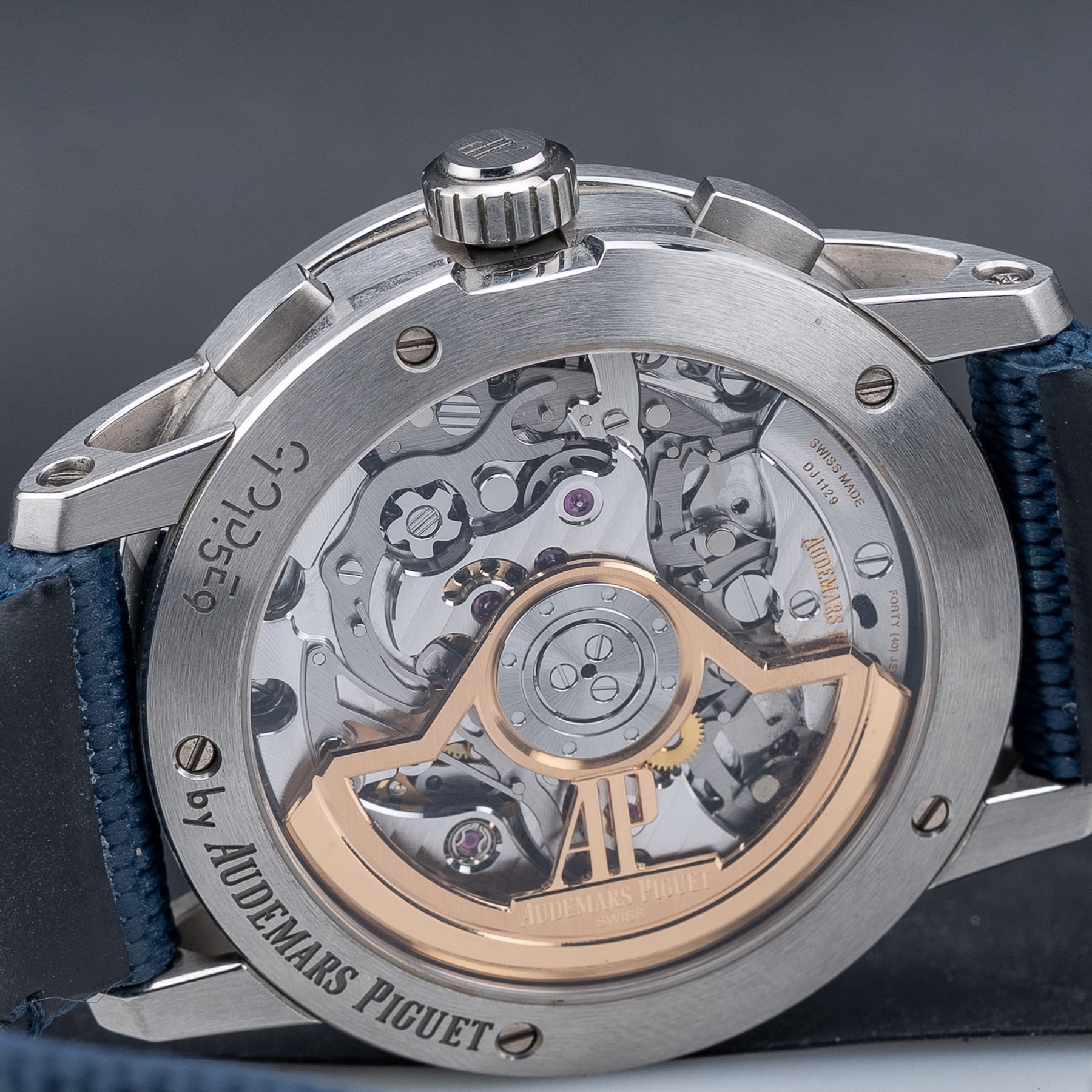 Audemars Piguet Code 11.59 Blue Dial Chronograph 26393ST.OO.A348KB.01 - Exquisite Timepieces